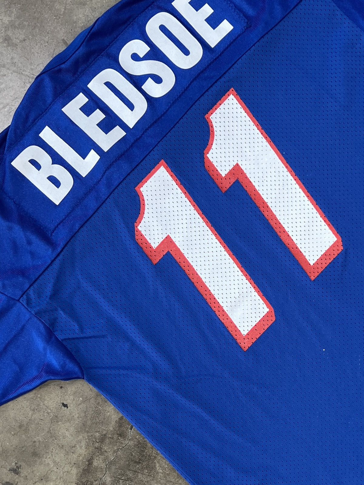 NFL Vintage NFL New England Patriots Drew Bledsoe Jersey XL Size US XL / EU 56 / 4 - 1 Thumbnail