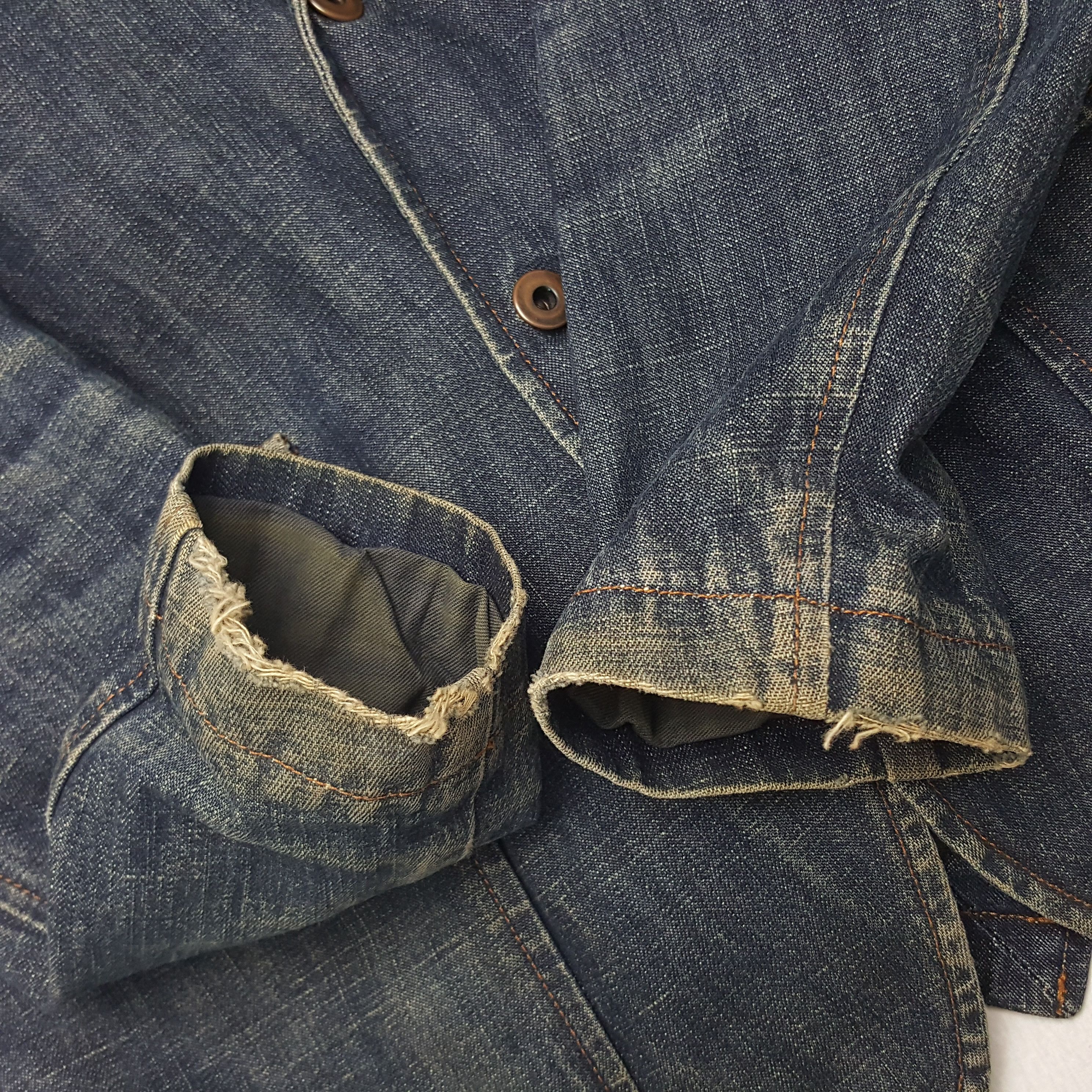 Miu Miu × Vintage Vintage Miu Miu Italian Brand Denim Jacket Size US XS / EU 42 / 0 - 10 Thumbnail
