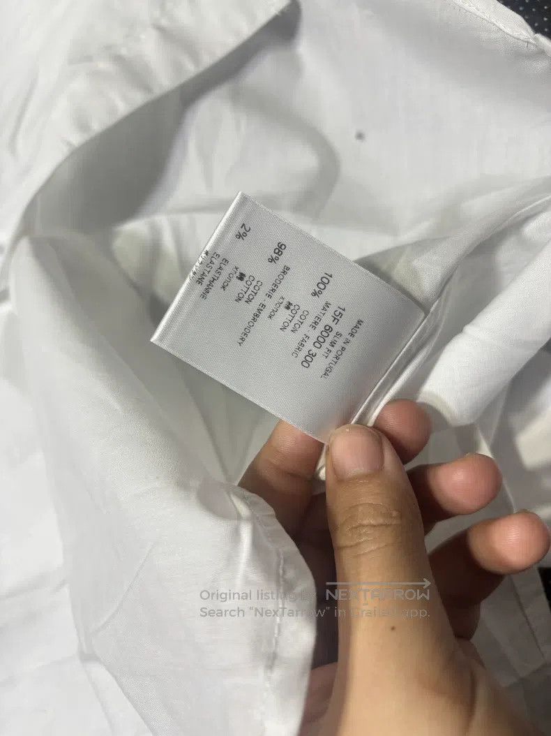 Givenchy Givenchy size 41 White Star Hidden Front Placket Long Slee Size US M / EU 48-50 / 2 - 5 Thumbnail