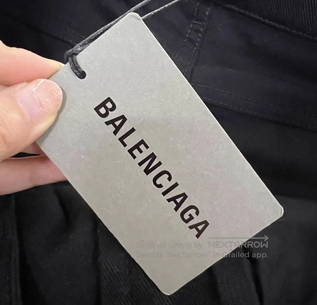 Balenciaga Black Casual Pants with Side Stripes - Size 30. Size US 30 / EU 46 - 4 Thumbnail