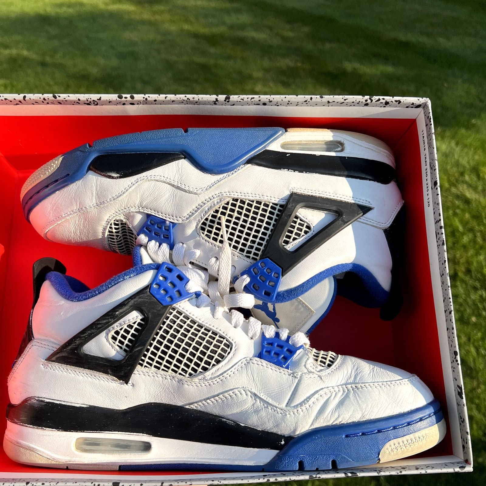 Jordan Brand × Nike Nike Air Jordan 4 Retro Motorsports - Size 10 - Ships Now Size US 10 / EU 43 - 7 Thumbnail