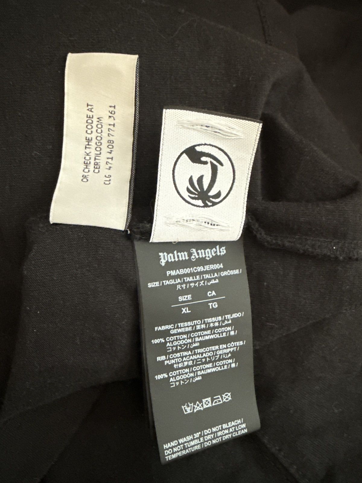 Palm Angels Palm Angels Classic Logo long sleeve Size US XL / EU 56 / 4 - 6 Thumbnail