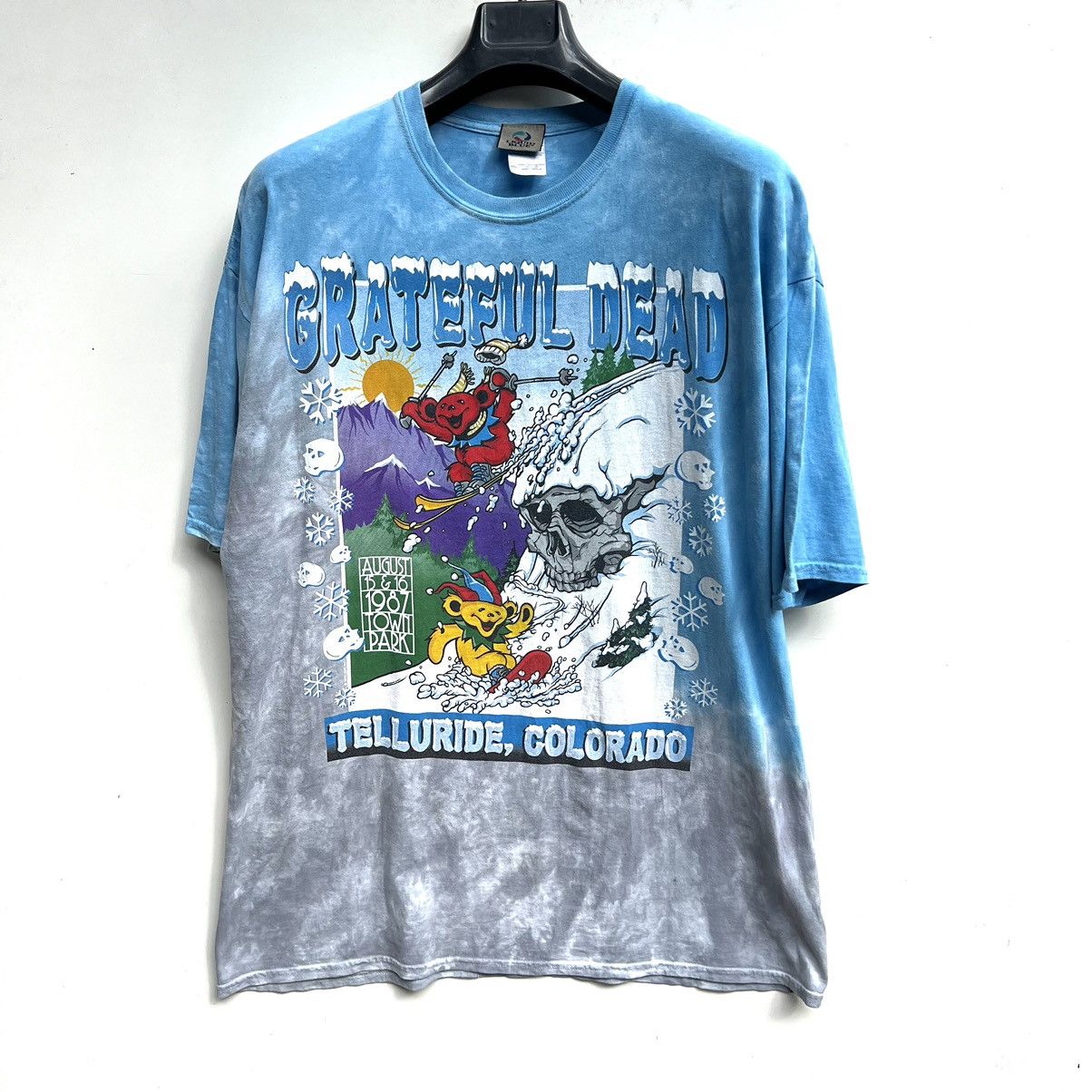 Grateful Dead Vintage Grateful Dead Liquid Blue T-Shirt Size US XXL / EU 58 / 5 - 1 Thumbnail