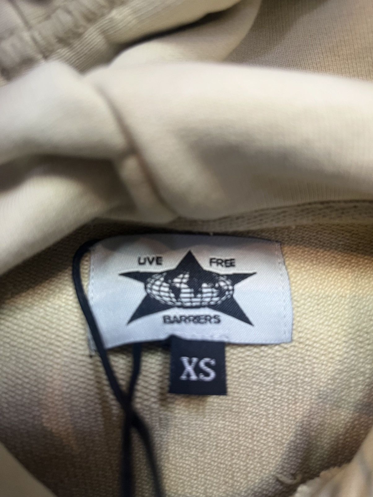 Barriers New Barriers Apollo Hoodie " Beige " Size XS Size US XS / EU 42 / 0 - 6 Thumbnail
