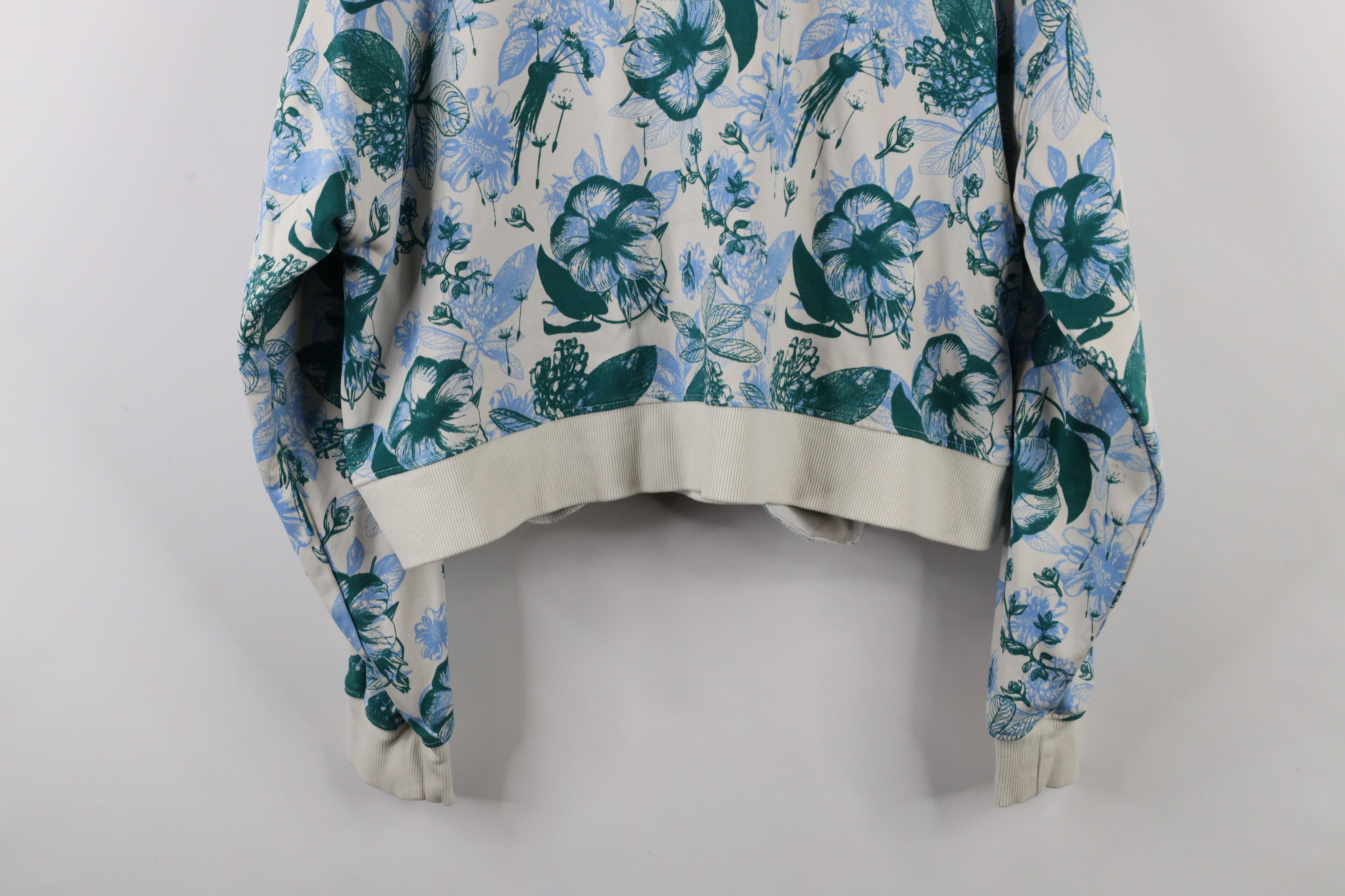 Fabletics × Vintage Fabletic Year Round Terry Cloth Half Zip Sweatshirt Flower Size L / US 10 / IT 46 - 11 Thumbnail