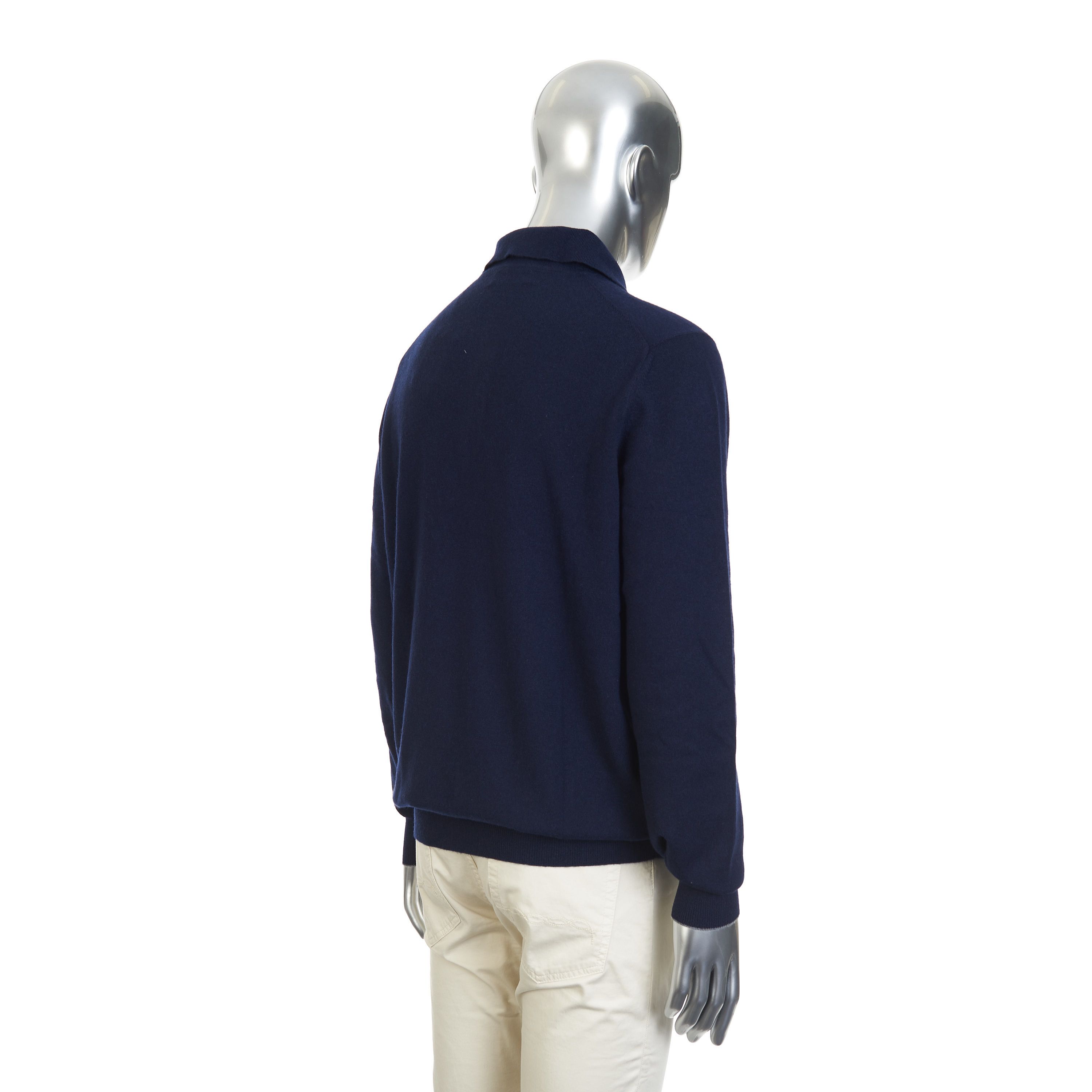 Brunello Cucinelli Knit Polo Shirt In Cashmere Size US L / EU 52-54 / 3 - 7 Thumbnail