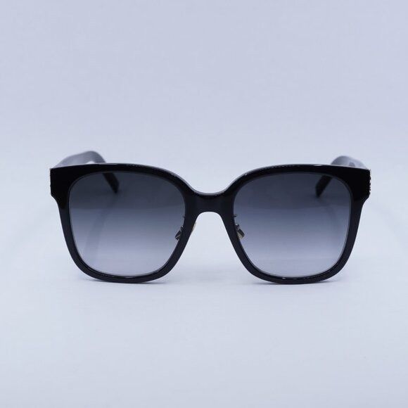 Saint Laurent Paris Saint Laurent SLM105/F 002 Sunglasses Black Square Frame Size ONE SIZE - 2 Thumbnail