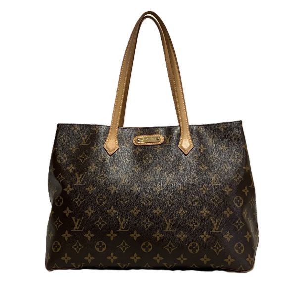 Louis Vuitton Louis Vuitton Louis Vuitton Wilshire MM Monogram 2way Bag Canvas Tote Bag M45644 Size ONE SIZE - 1 Thumbnail