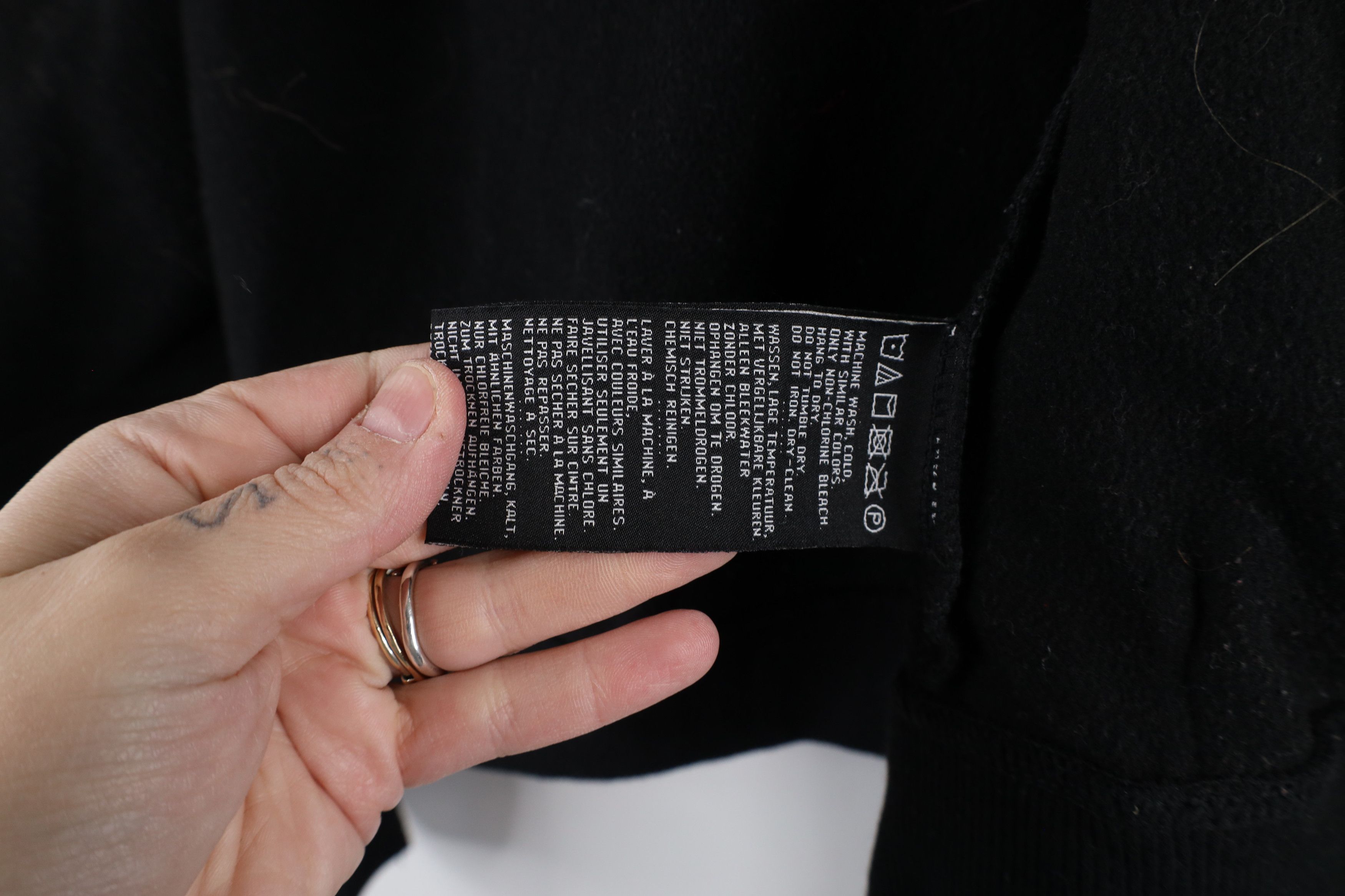 Harley Davidson × Vintage Vintage Y2K Harley Davidson Out Script Full Zip Hoodie Black Size S / US 4 / IT 40 - 13 Thumbnail