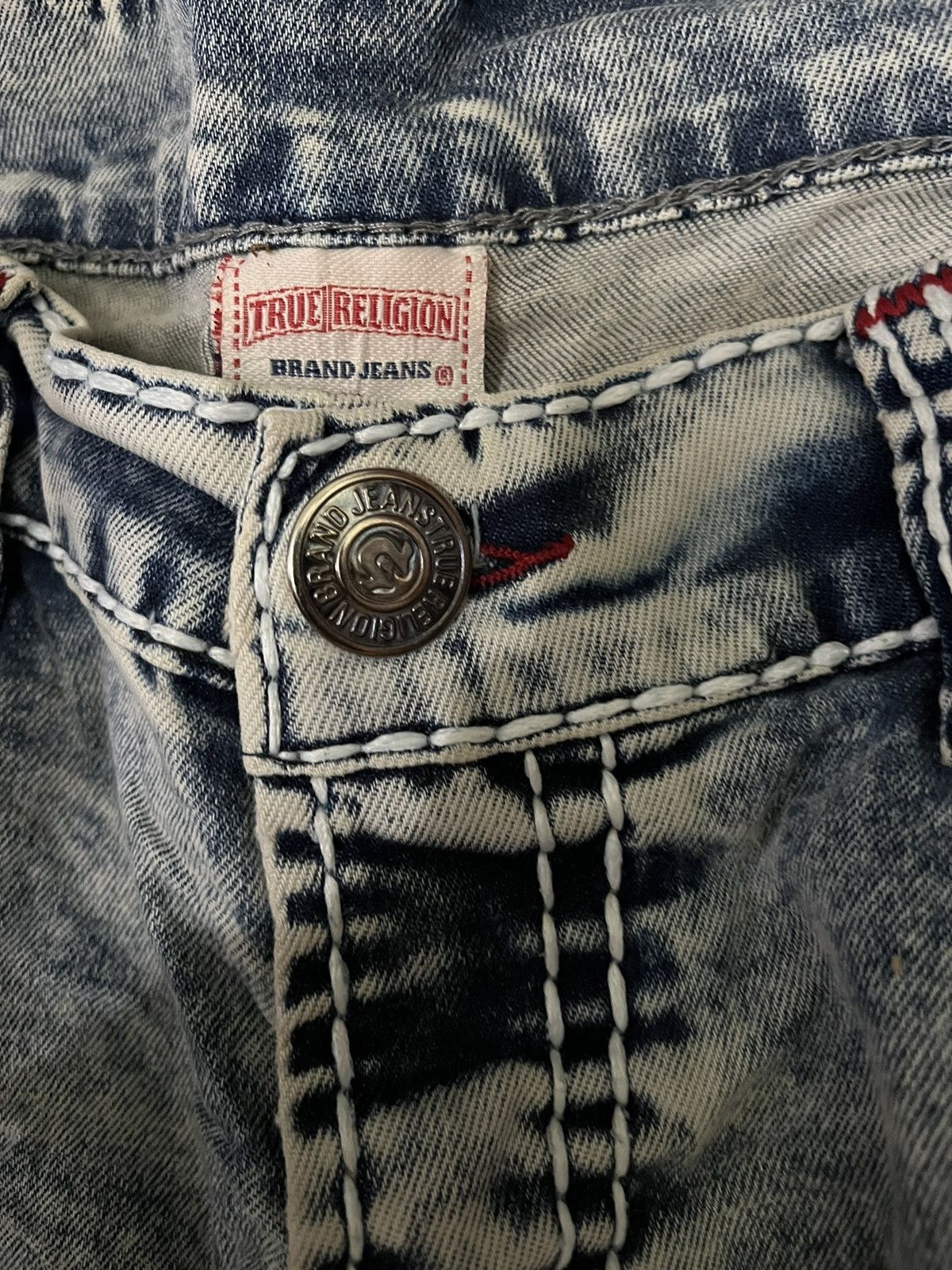Japanese Brand × True Religion Y2K Vintage Made In USA True Religion Streetwear Jeans Size US 31 - 4 Thumbnail