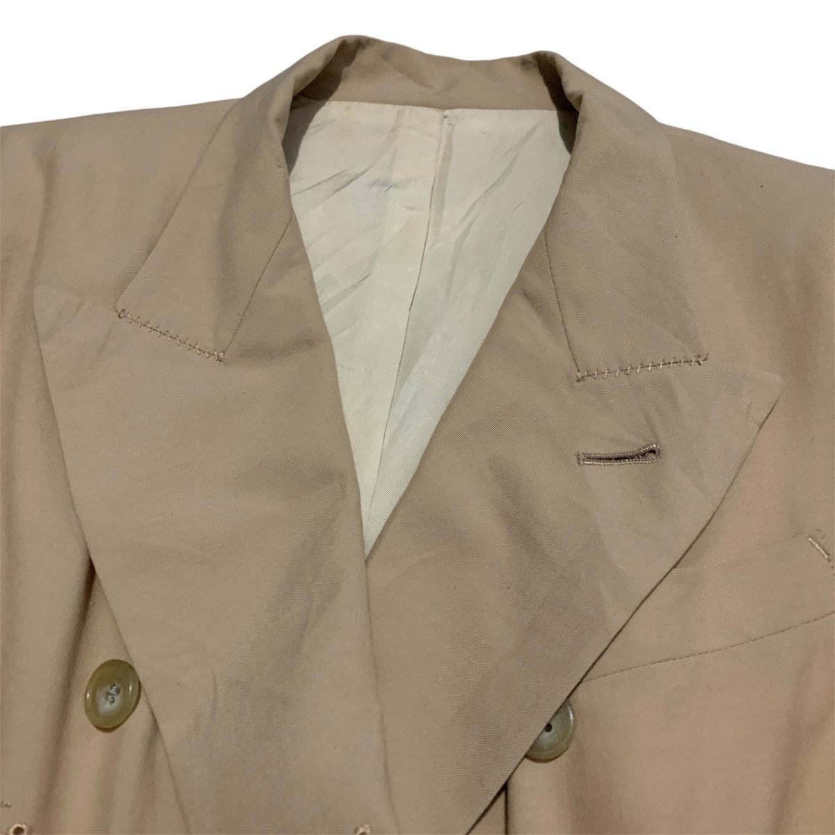 Jean Paul Gaultier Jean Paul Gaultier 1990s Half Lace Double Breasted Blazer Size M / US 6-8 / IT 42-44 - 5 Thumbnail
