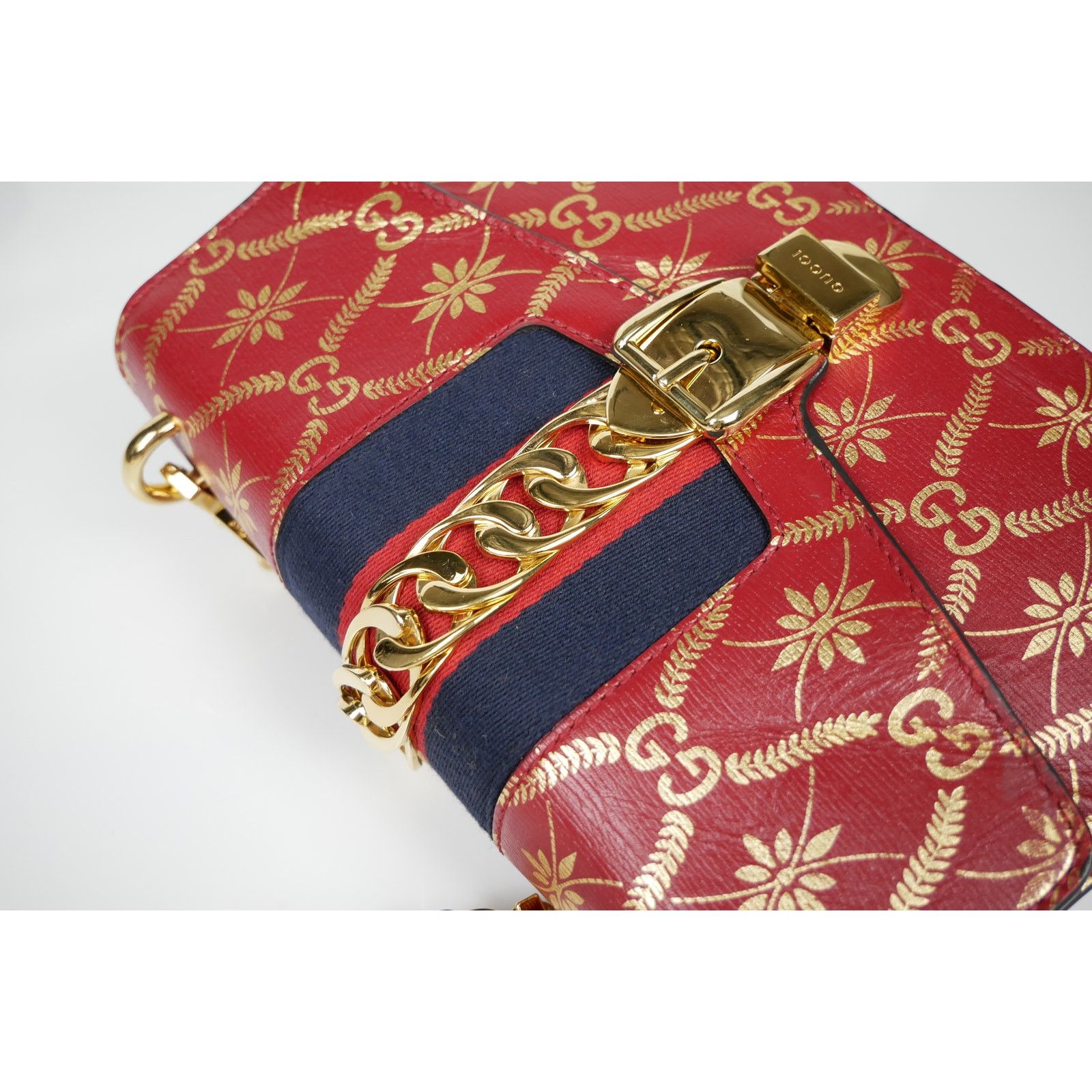Gucci Gucci Sylvie Leather Crossbody Bag Size ONE SIZE - 7 Thumbnail