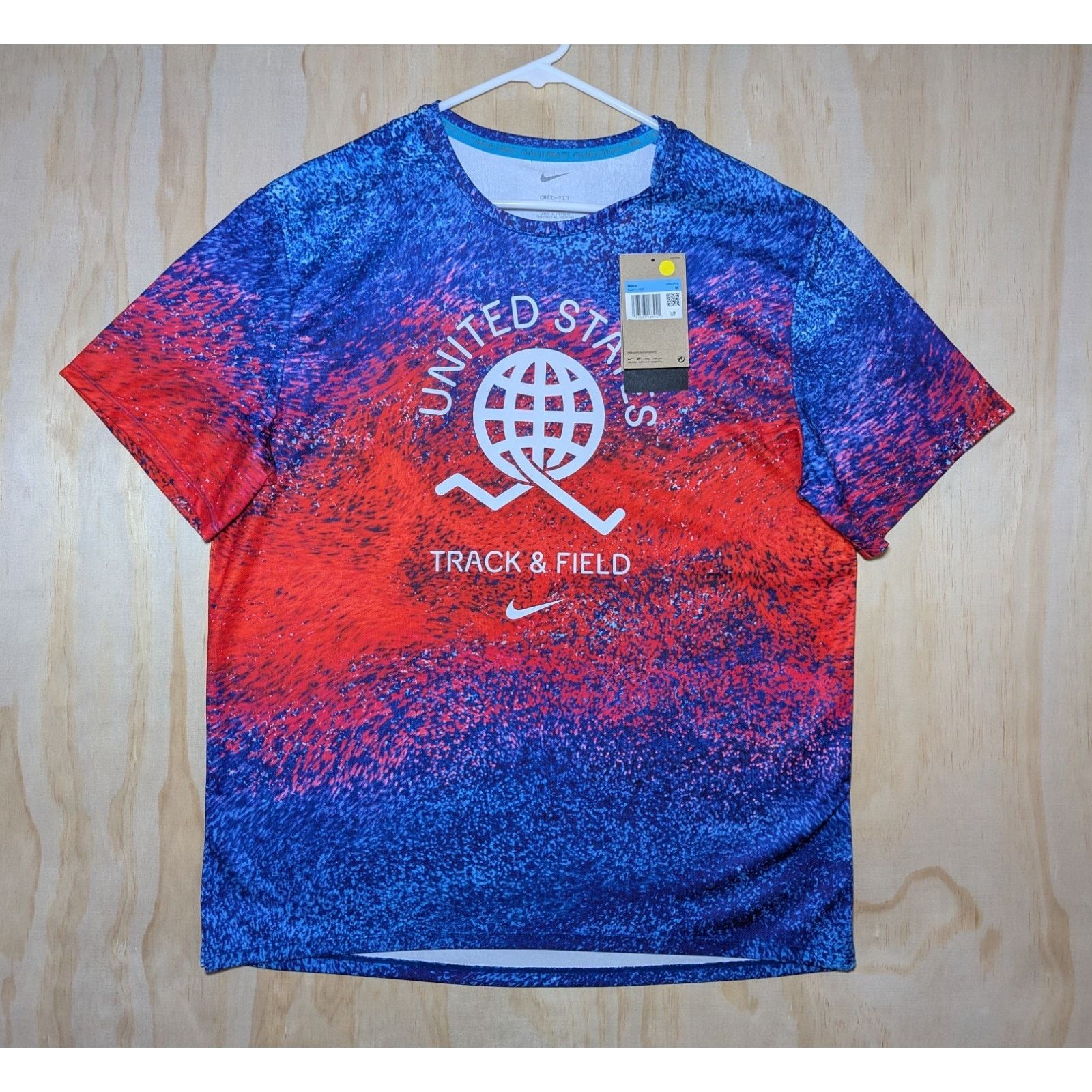 Nike Nike Men's Medium USA United States Track & Field Dri-FIT Size US M / EU 48-50 / 2 - 1 Thumbnail