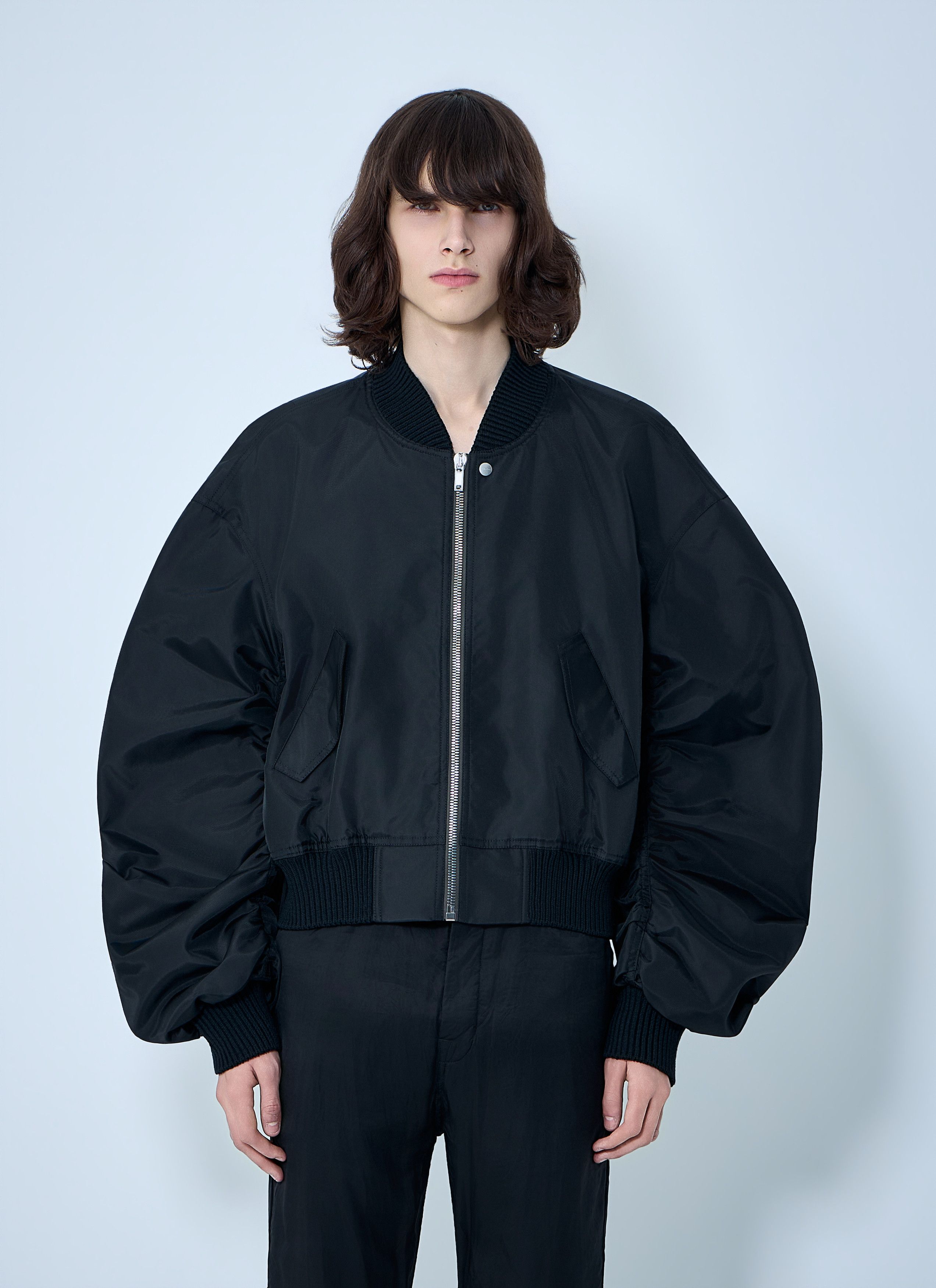 Rick Owens Rick Owens SS24 Silk Bubble Batwing Flight Bomber
