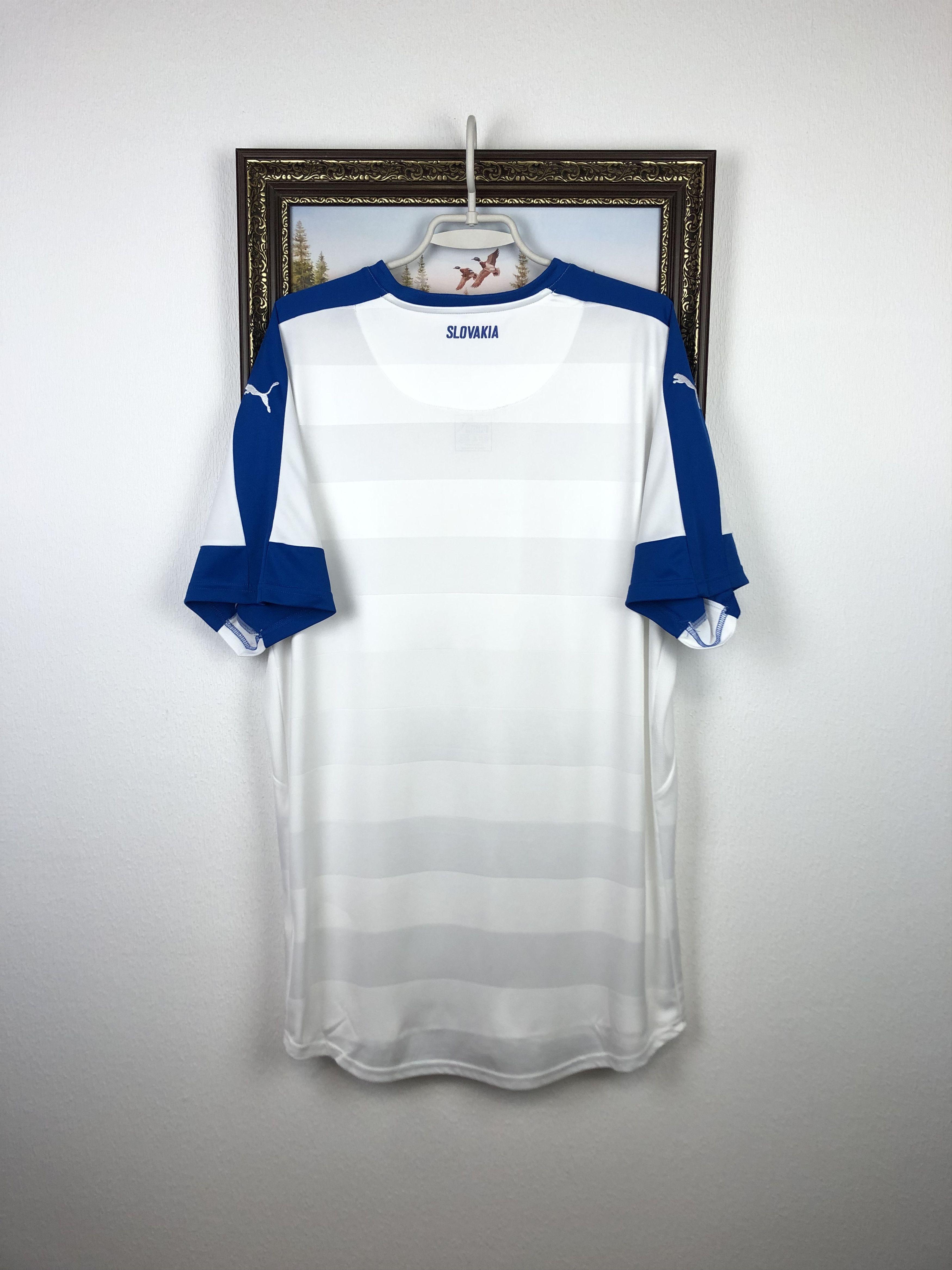 Puma Slovakia football shirt Soccer Puma Jersey Trikot National Size US XXL / EU 58 / 5 - 7 Thumbnail