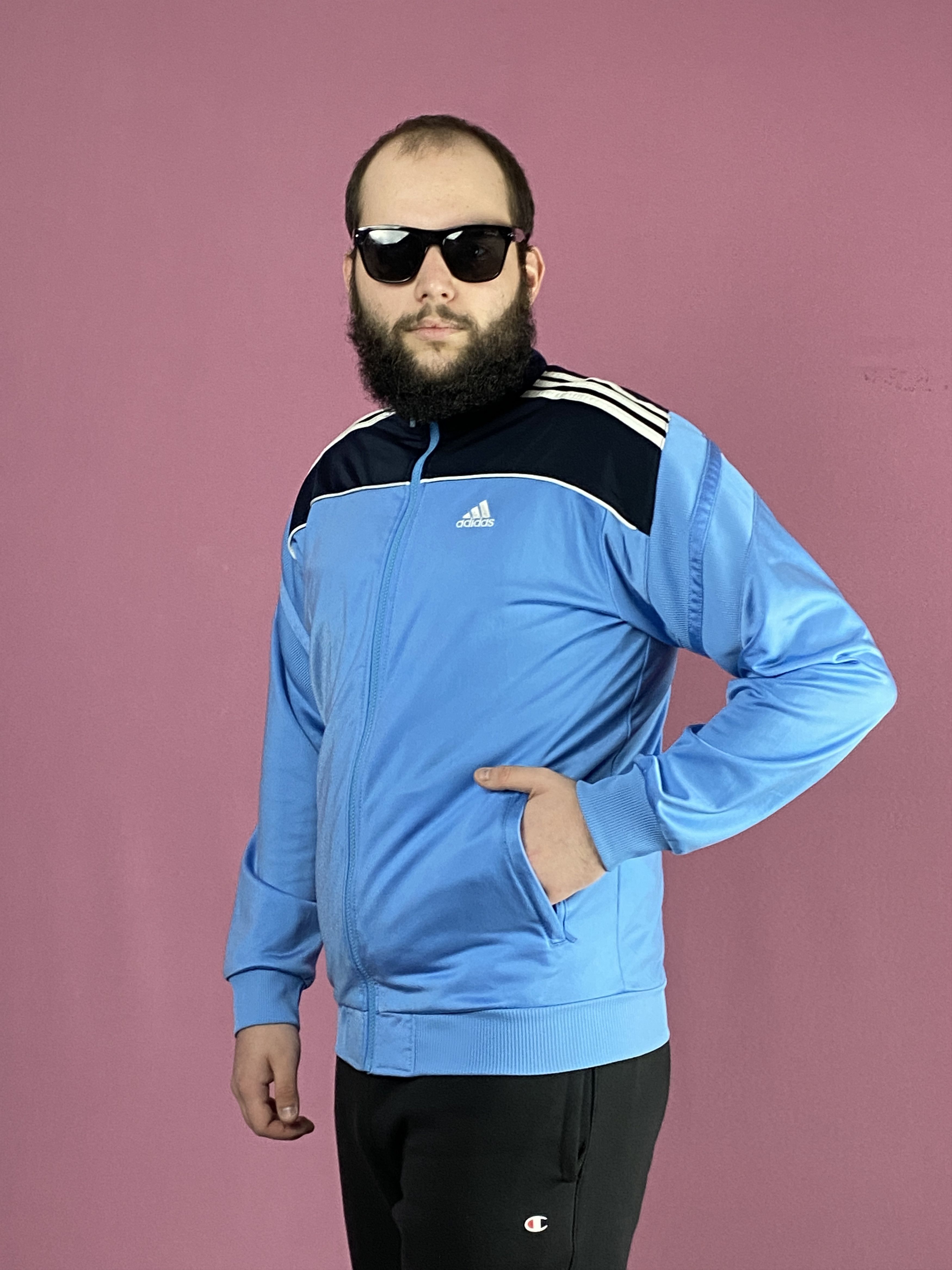 Adidas × Vintage Adidas Vinatge Men's Track Jacket - M Size US M / EU 48-50 / 2 - 2 Thumbnail