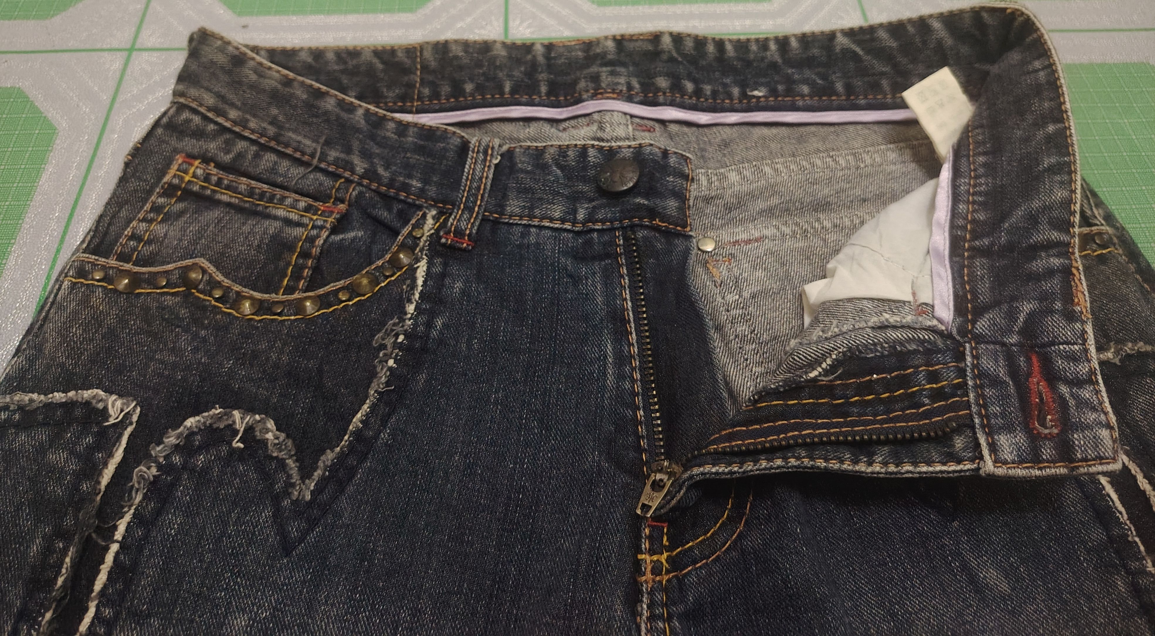 If Six Was Nine Rare!!! Japan Custom Culture Flared Jeans Size US 30 / EU 46 - 9 Thumbnail
