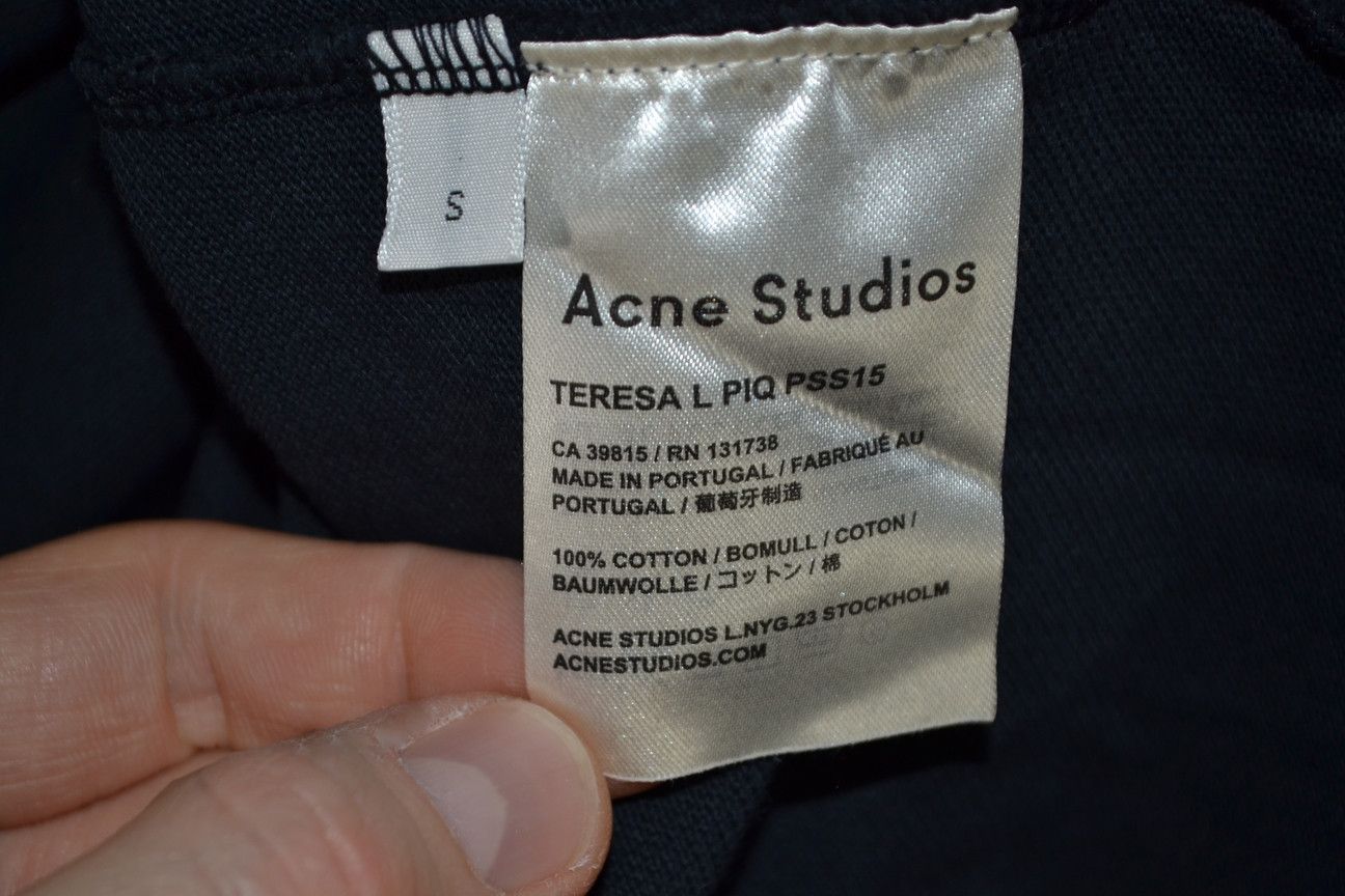 Acne Studios Acne Studios Teresa L Piq Polo S Size S / US 4 / IT 40 - 6 Thumbnail