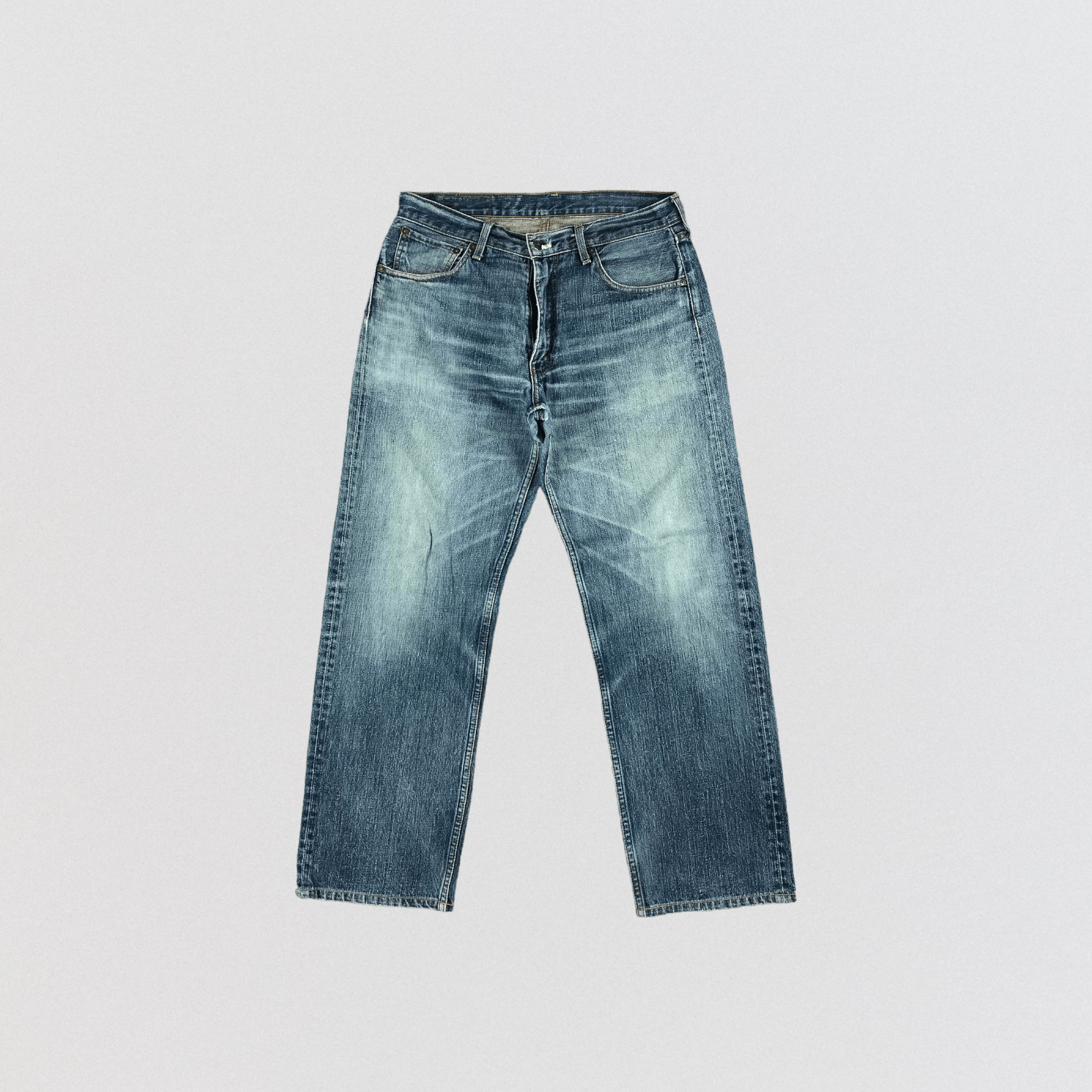 image of 90's Blue Wash Levis 503 Jeans-Jm2629, Men's (Size 34)