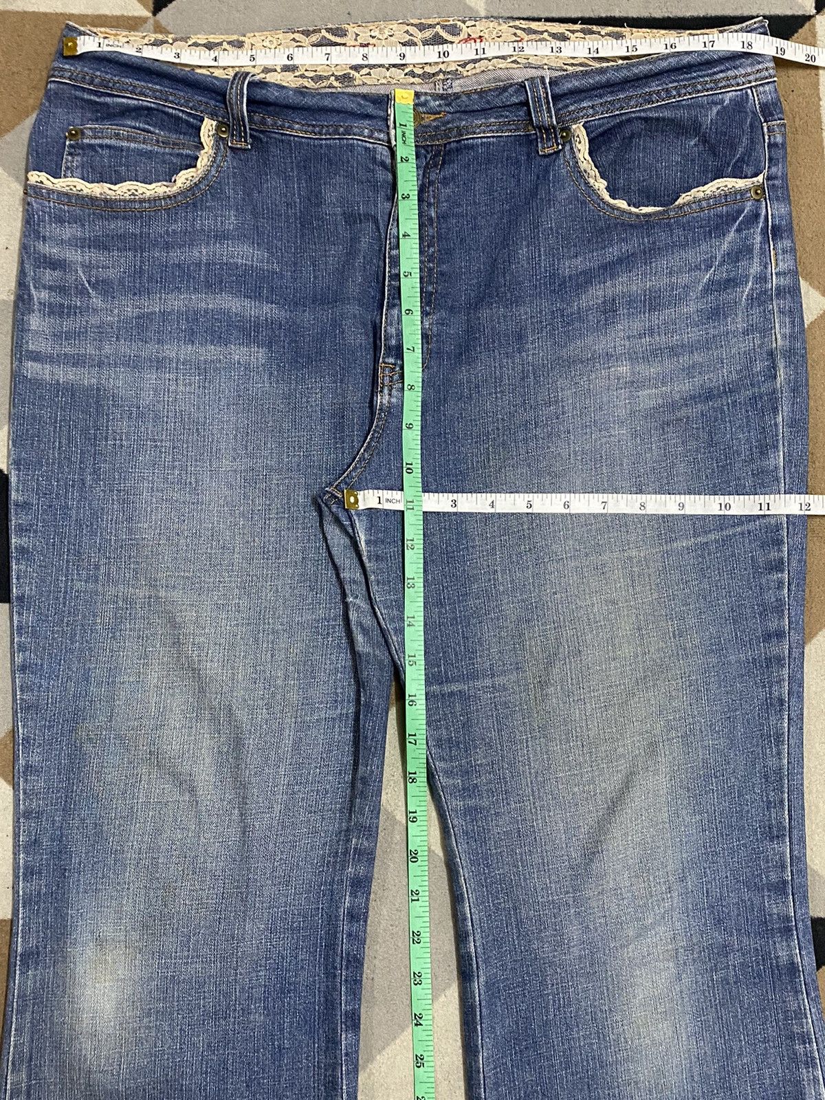 Japanese Brand Vintage Japanese Brands Blue Wash Flare Jeans Size US 37 - 9 Thumbnail