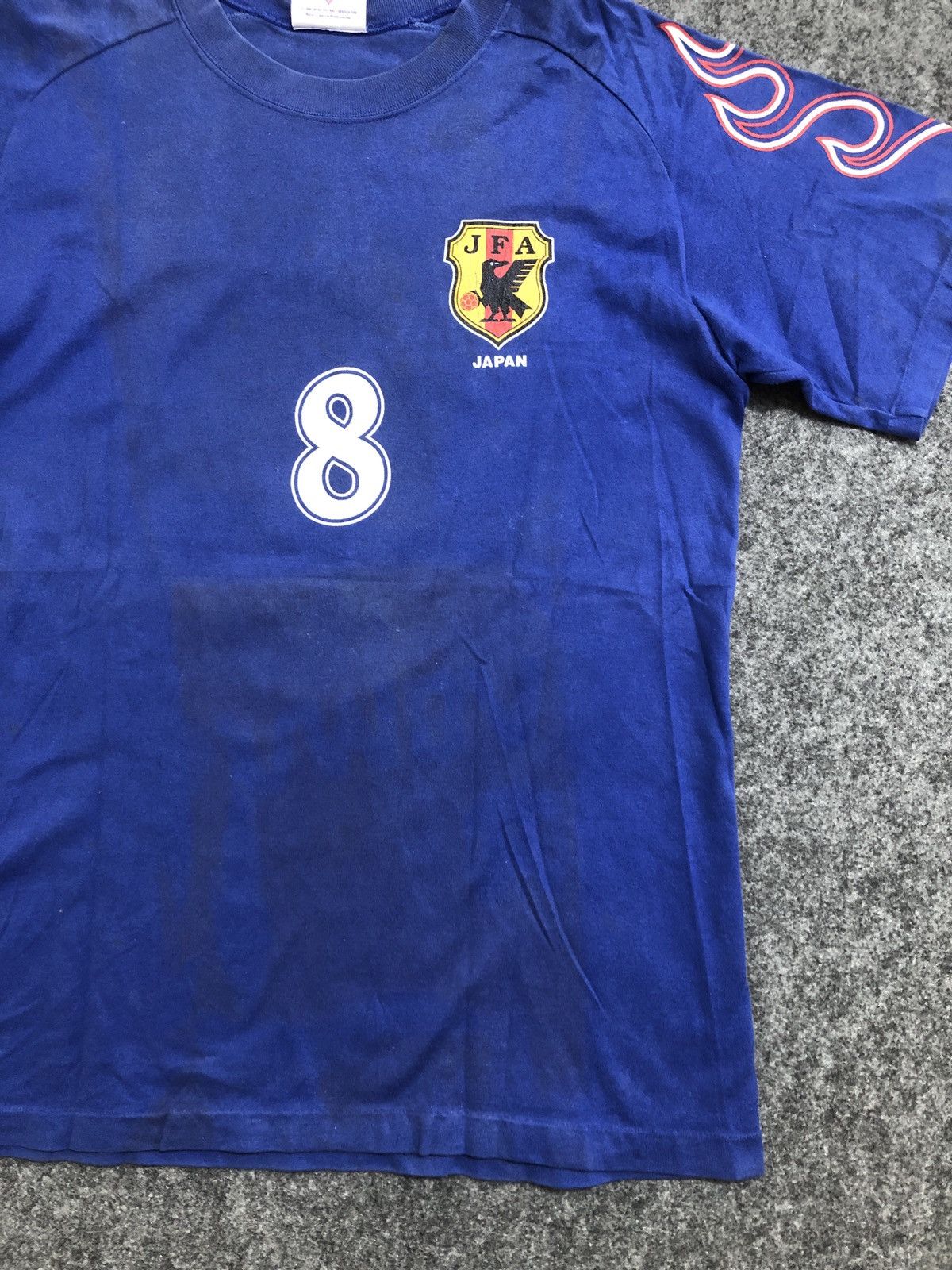 Vintage Vintage JFA Japan Football T-Shirt Size US M / EU 48-50 / 2 - 3 Thumbnail