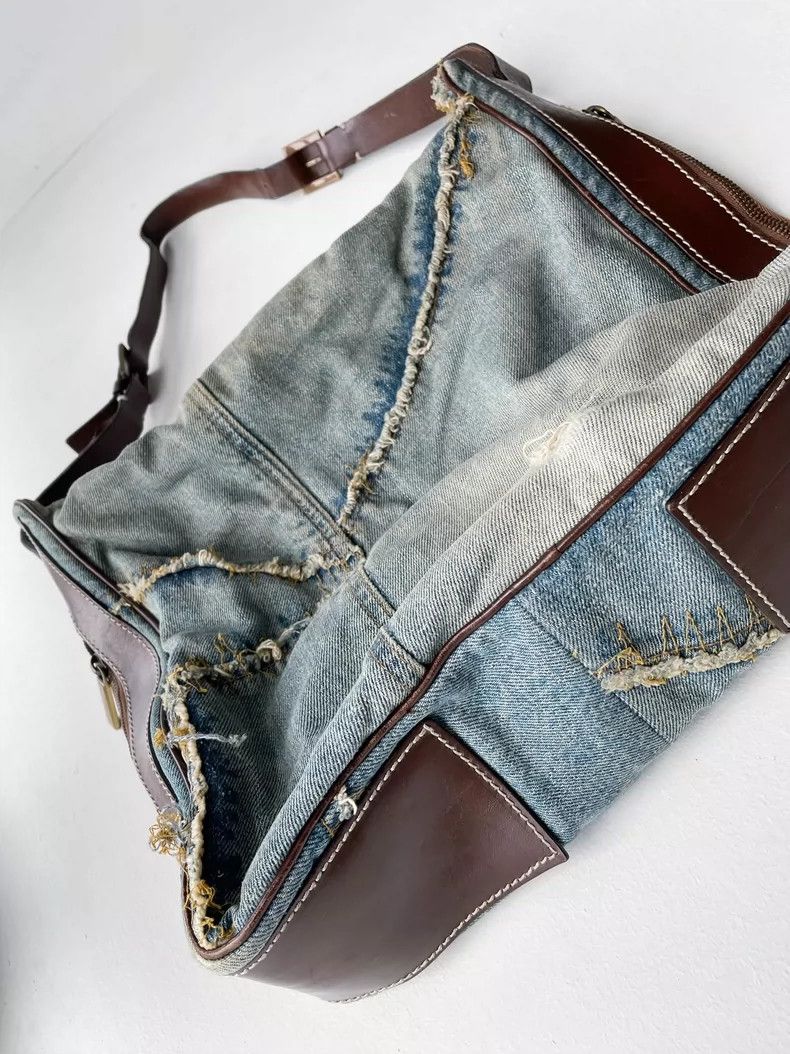Dolce & Gabbana Dolce & Gabbana Denim Patchwork Satchel bag 2504-Nextarrow Size ONE SIZE - 7 Thumbnail