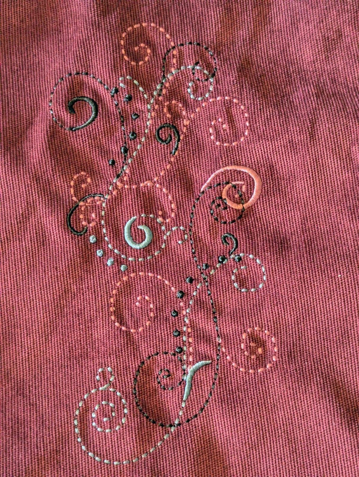 Other BonWorth Jacket Women Medium Petite Burgundy Corduroy Zip Size M / US 6-8 / IT 42-44 - 3 Thumbnail
