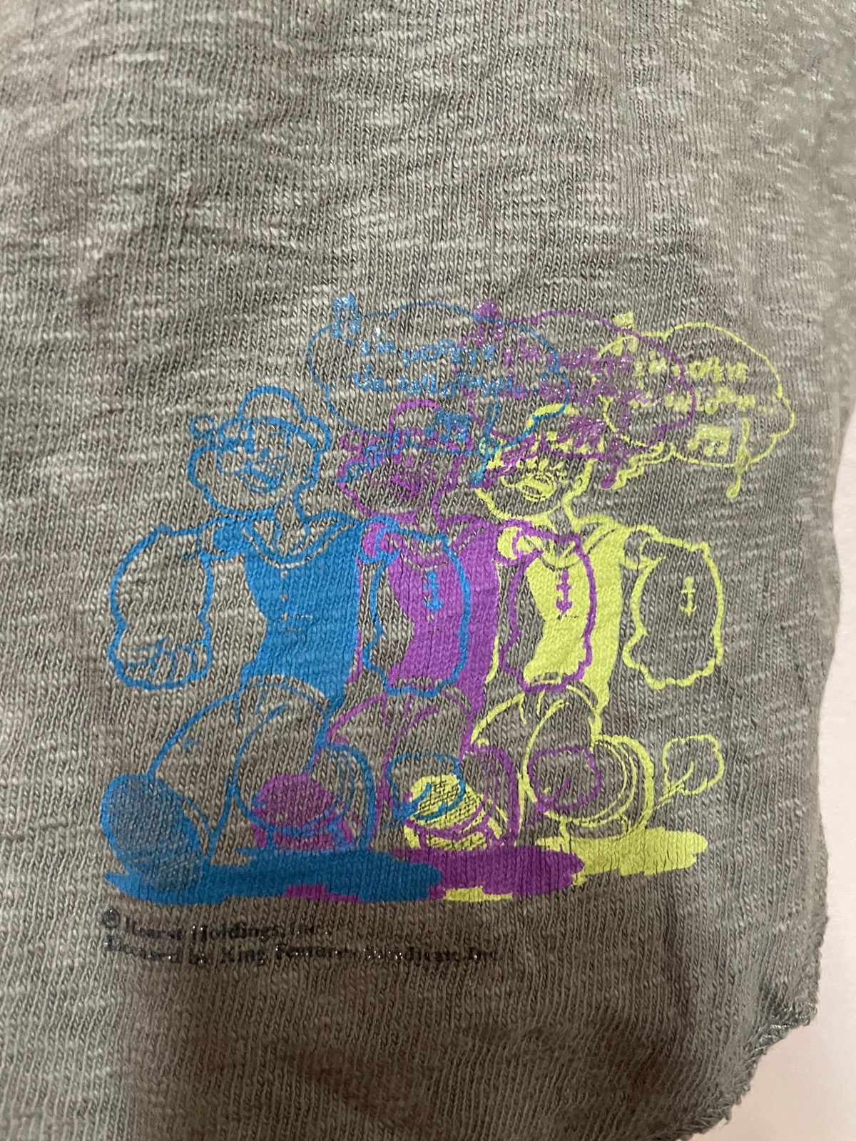 Cartoon Network × Vintage Vintage Popeye & Olive cartoon network Big Logo streetwear S Size US S / EU 44-46 / 1 - 10 Thumbnail