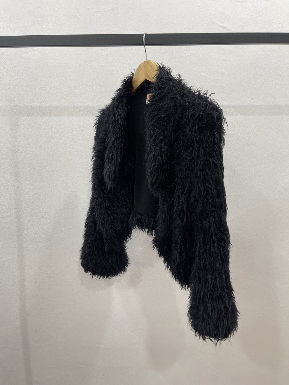Courreges Courreges Cropped Faux Fur Jacket Size S / US 4 / IT 40 - 3 Thumbnail