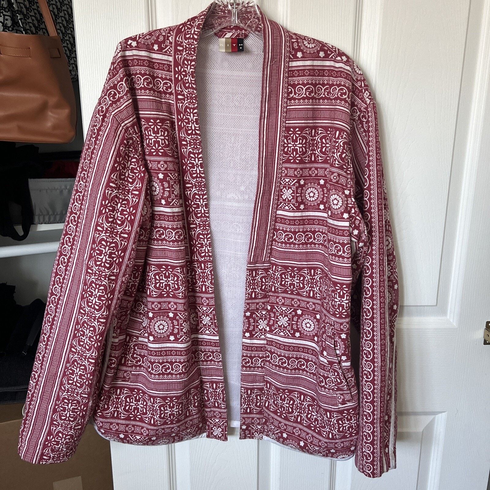 Kith KITH Red Paisley Kimono - Small- RARE Men’s Size S Size US S / EU 44-46 / 1 - 1 Thumbnail