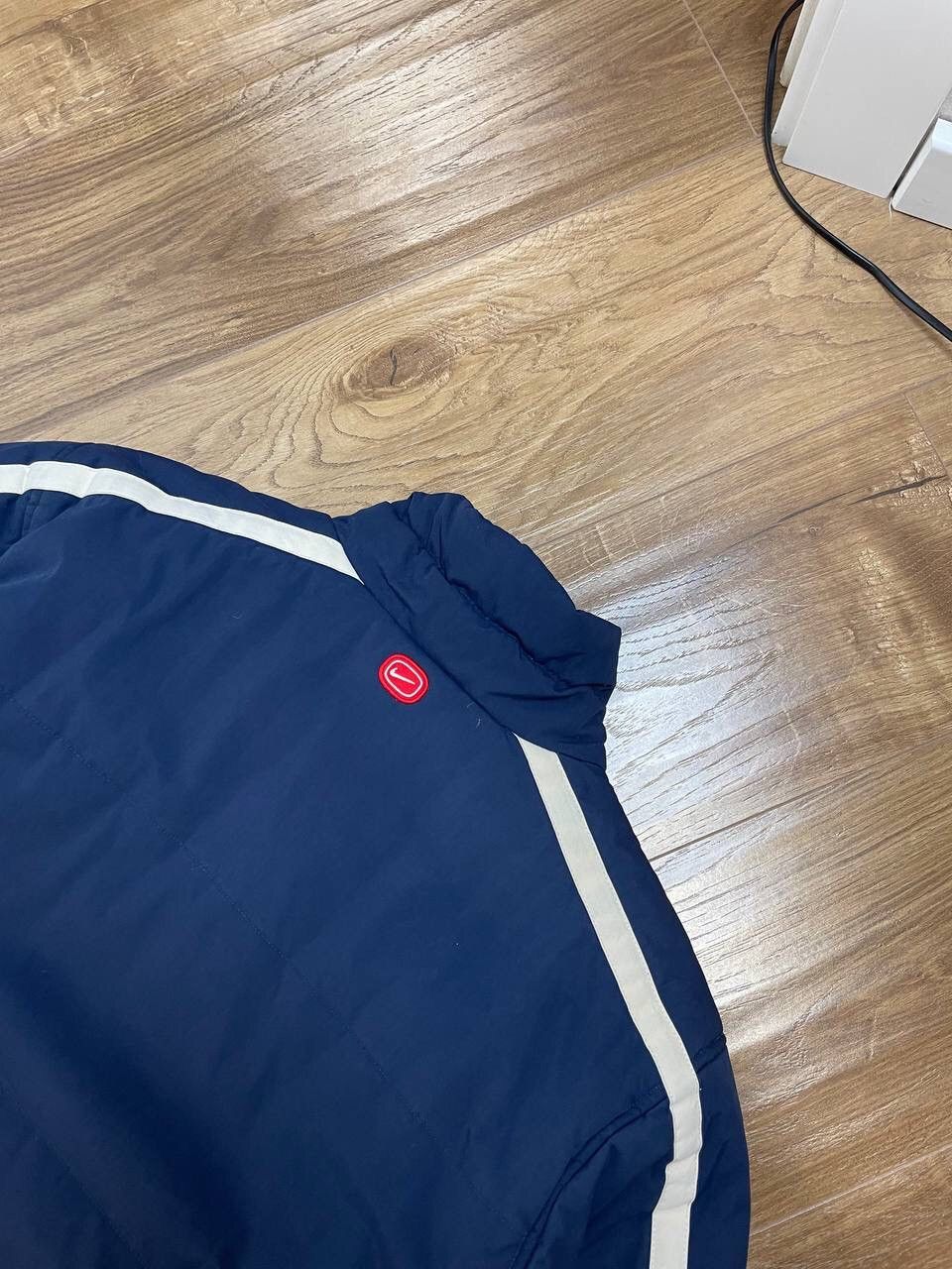 Nike Vintage Nike Y2K Style Athletic 1971 Blue Puffer Jacket Size US M / EU 48-50 / 2 - 24 Thumbnail