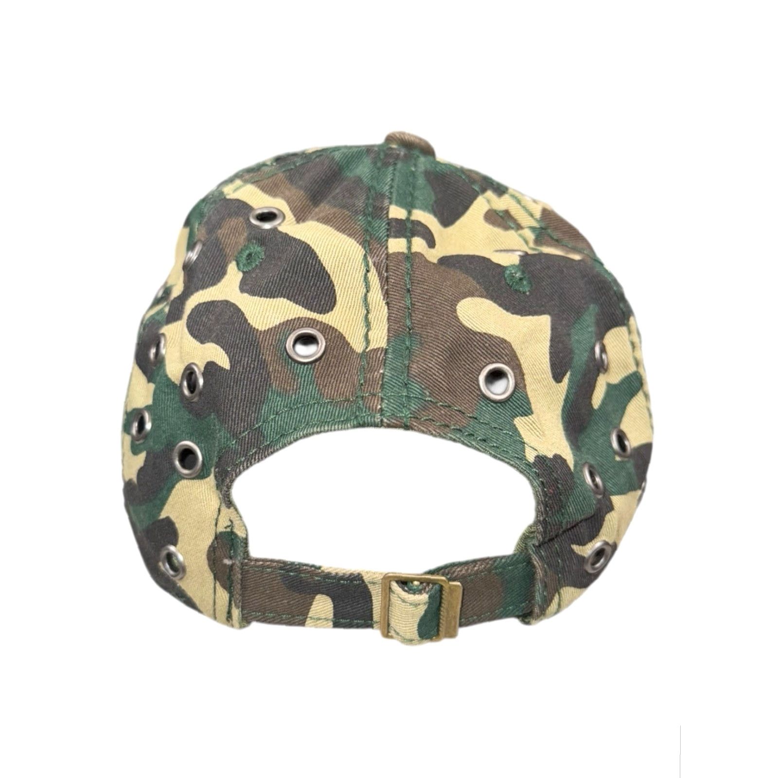 Thrasher Manic Diaries Cap One Size Men Multicolor Metal Baseball Cap Kanye West Camo Thrashed Cap Size ONE SIZE - 4 Thumbnail