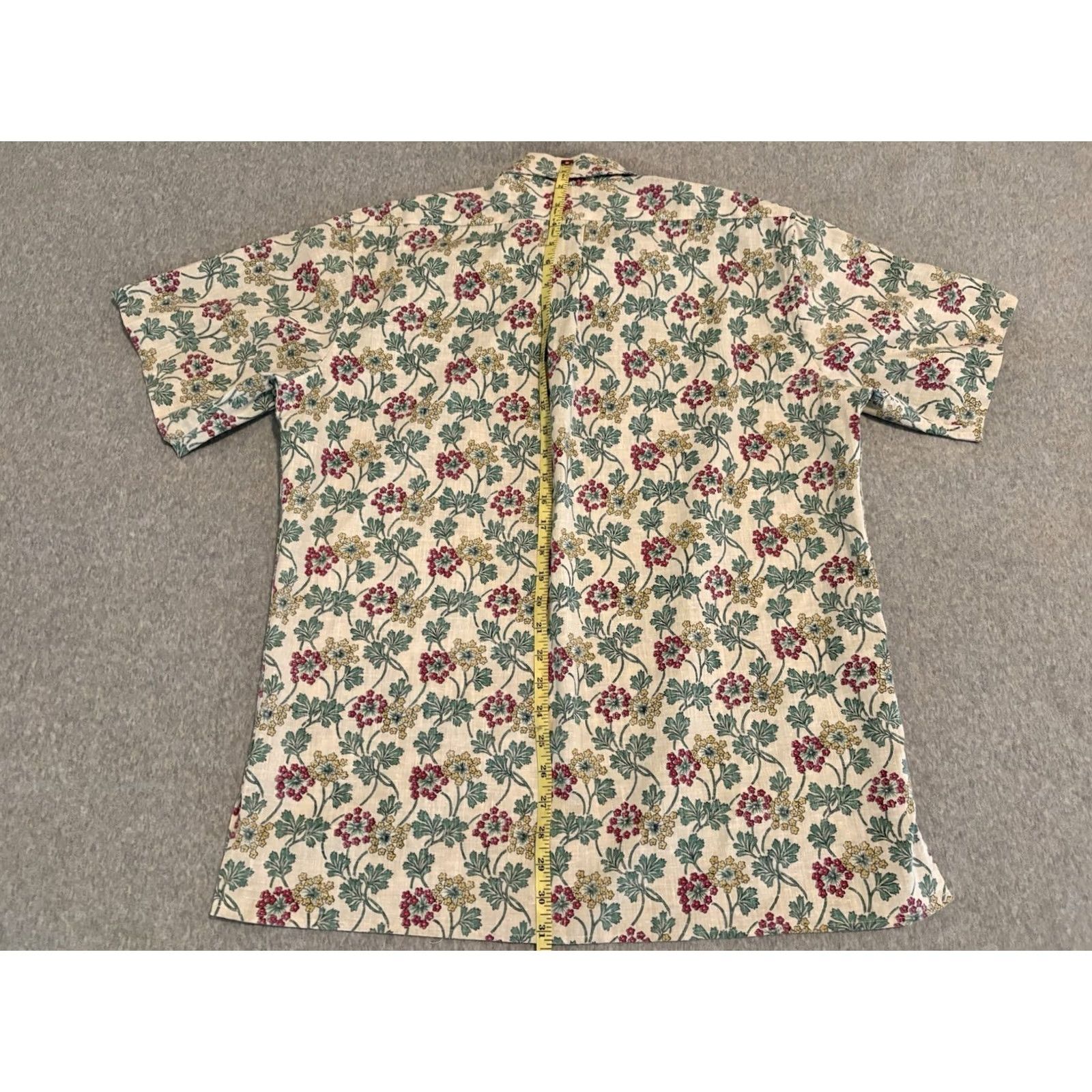 Reyn Spooner Reyn Spooner Hawaiian Floral Short Sleeve Shirt Mens M Multicolor Button-Up Cotton Blend Hawaiian Theme Size US M / EU 48-50 / 2 - 4 Thumbnail