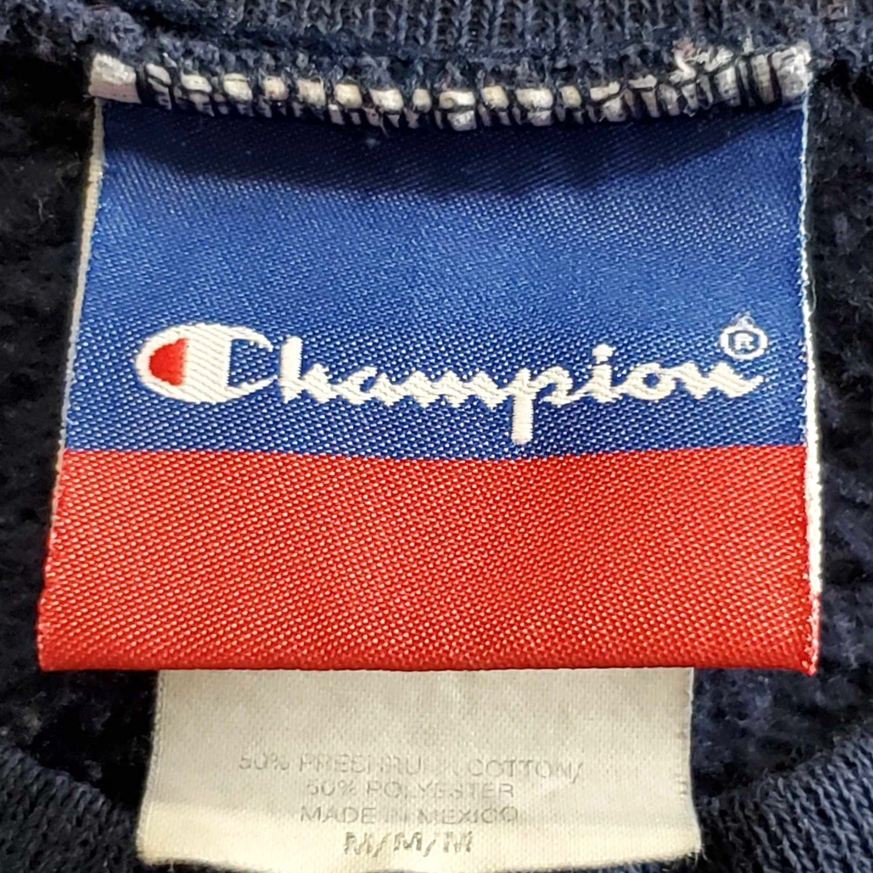 Champion VINTAGE CAT Equipment Sweater Mens M Blue Y2K Champion Sweatshirt Pullover Size M Regular Top Boys Girls Mens Size US M / EU 48-50 / 2 - 3 Thumbnail