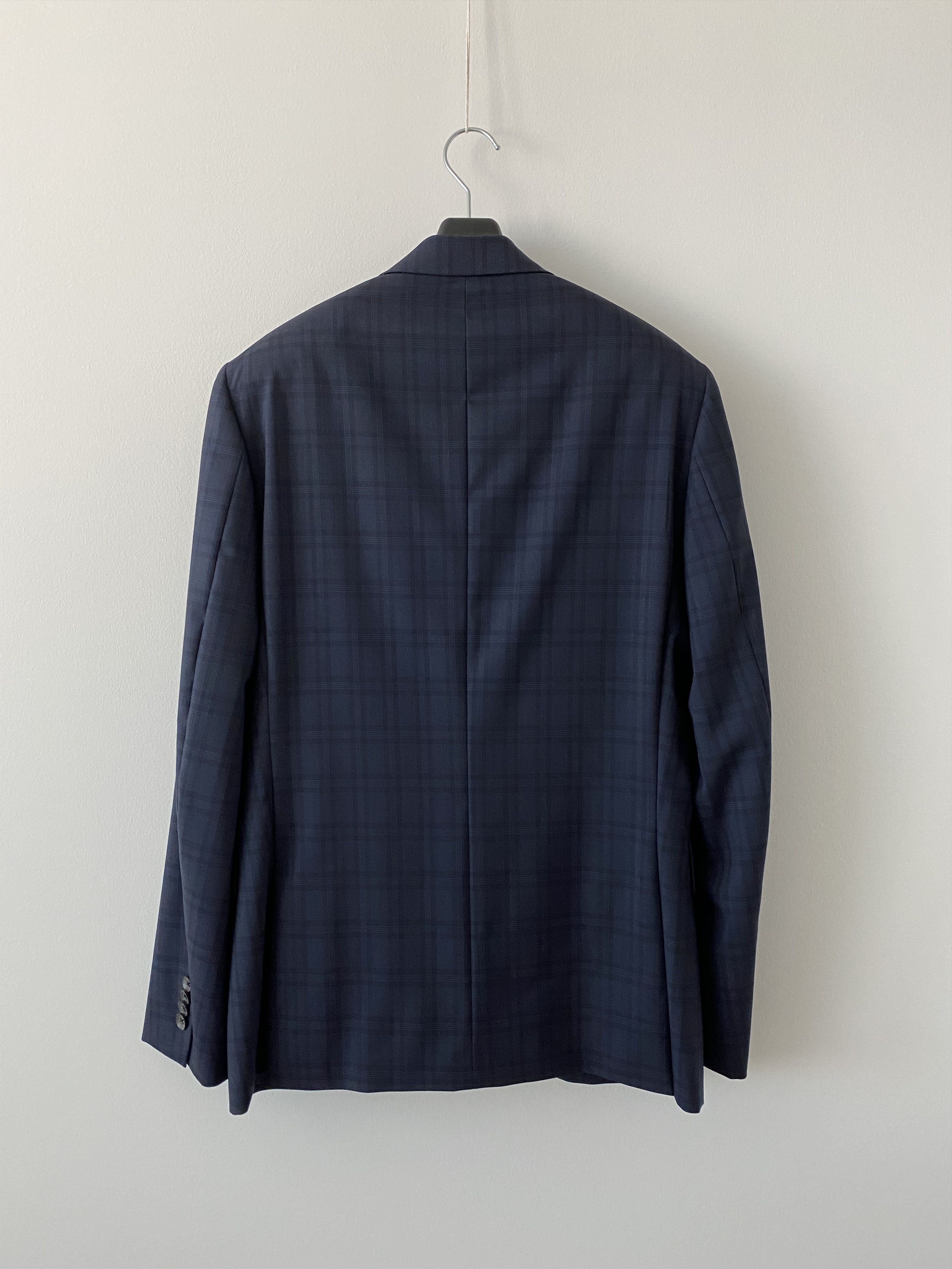 Saks Fifth Avenue “Modern-Fit Check Wool Blazer” Size 36R - 5 Thumbnail