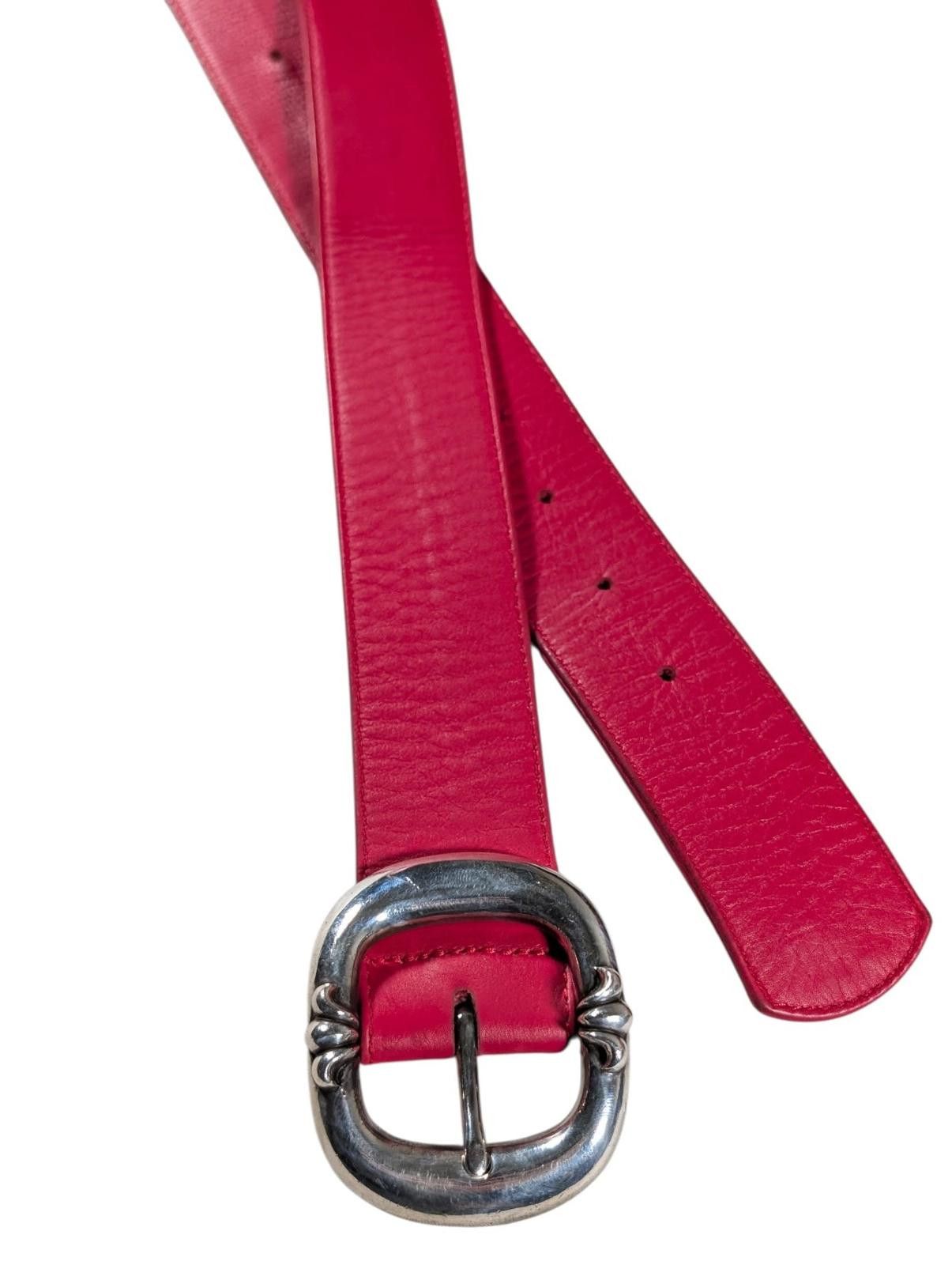 Chrome Hearts Red Gunslinger Belt Size ONE SIZE - 2 Thumbnail