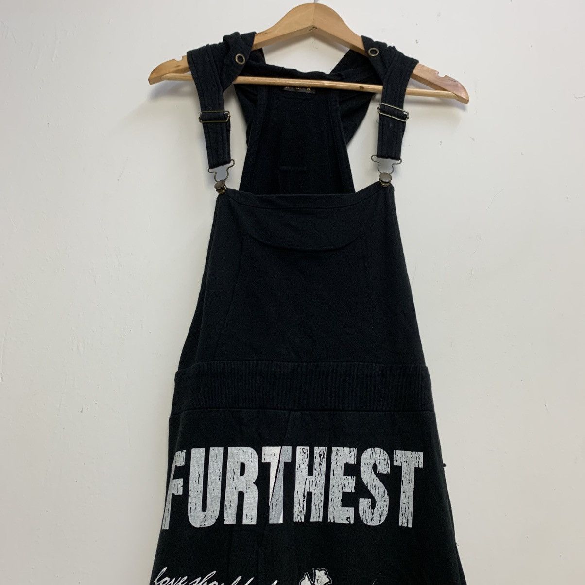 Gothic Skull Print Hooded Overall Dress