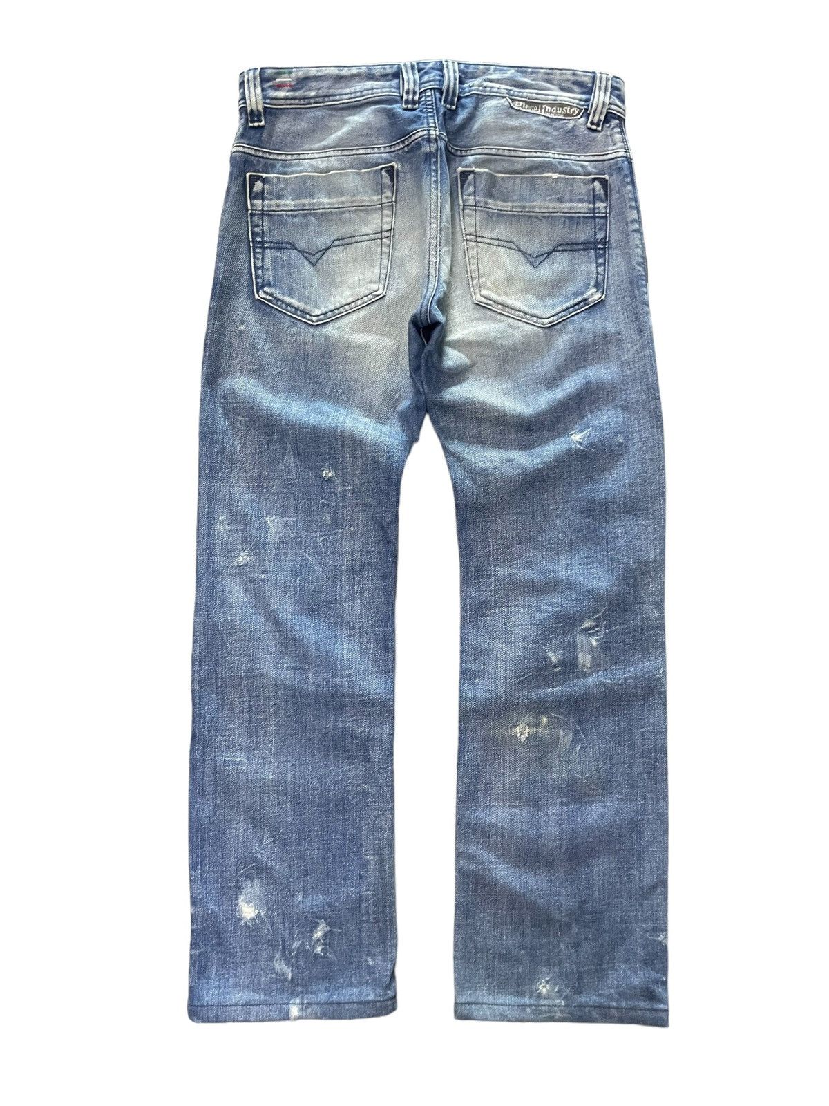 Diesel × Vintage Vintage Diesel Safado mud distressed men jeans pants Size US 30 / EU 46 - 2 Thumbnail