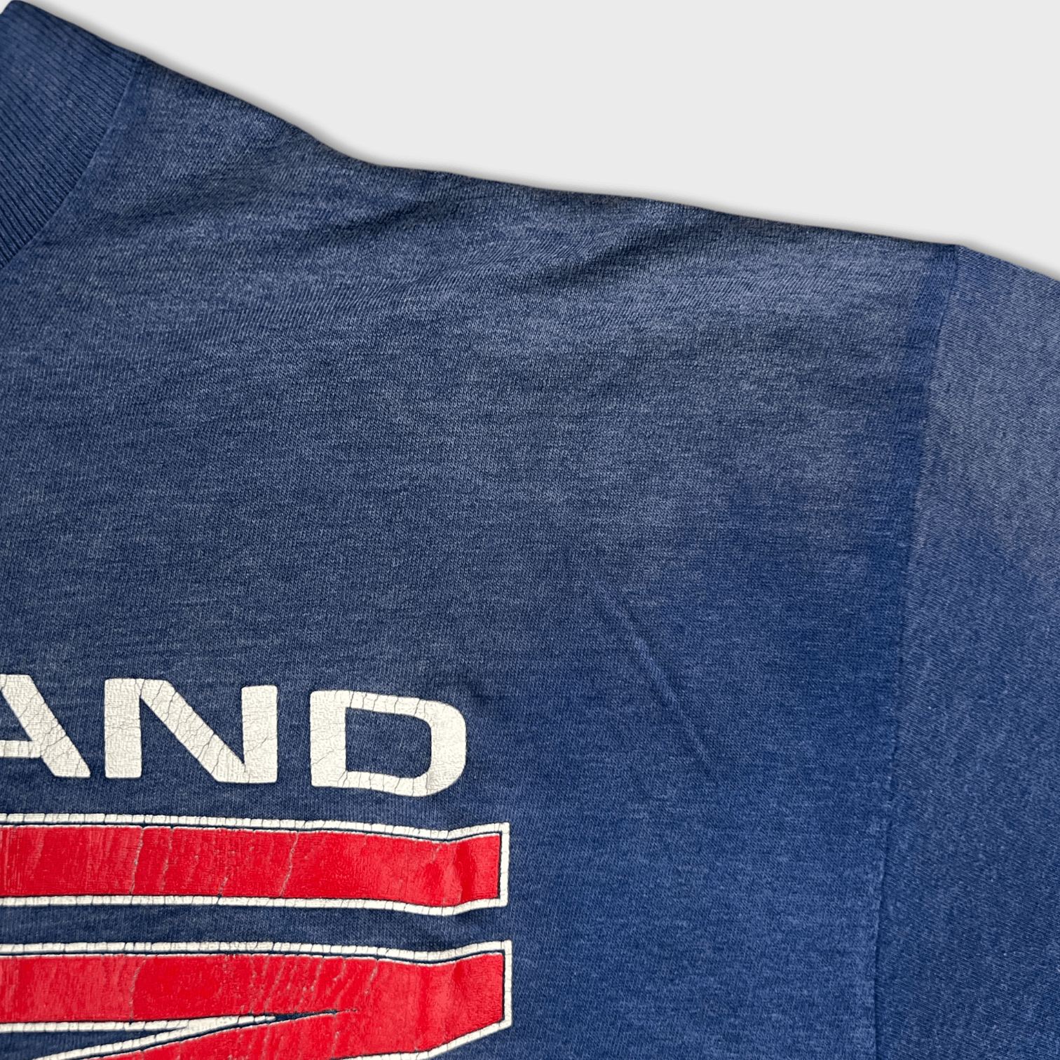 MLB VTG 1990 Cleveland Indians T Shirt Single Stitch Sun Faded Size US XL / EU 56 / 4 - 8 Thumbnail