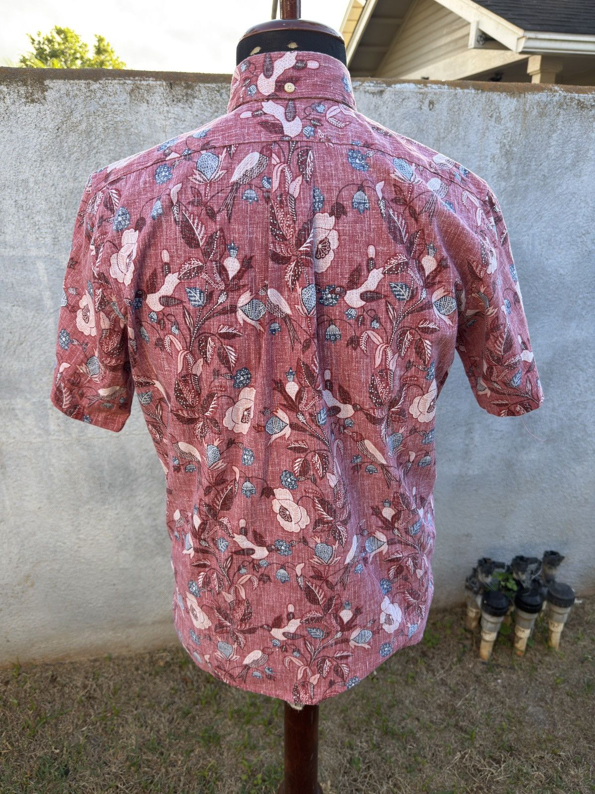 Reyn Spooner PreOwned Reyn Spooner Classic Hawaiian Print Men's S Red Size US S / EU 44-46 / 1 - 2 Thumbnail
