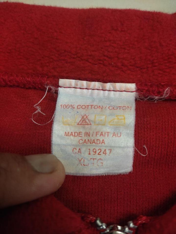 Vintage MOLSON CANADIAN VINTAGE MASTERCARD CUP MEMORIAL HALF ZIPPER Size US XL / EU 56 / 4 - 3 Thumbnail