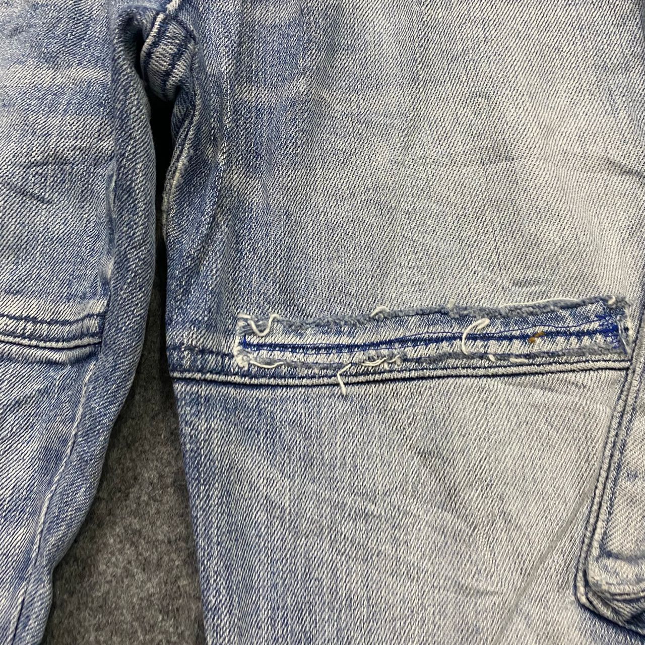 Tornado Mart 💥Best Offer💥Tornado Mart Cargo Denim Distressed Denim Size US 33 - 14 Thumbnail