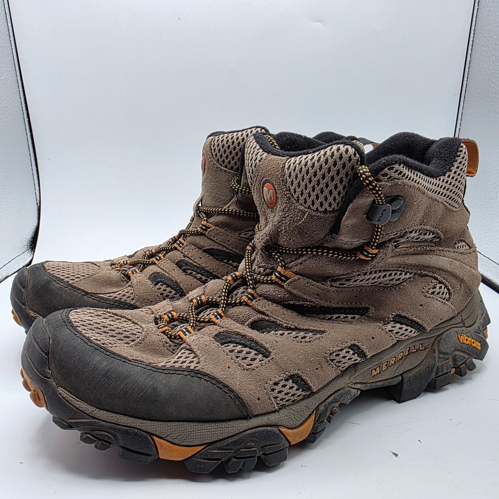 Merrell Merrell Moab Ventilator Mid Mens Size 11.5 Walnut Brown Hiki Size US 11.5 / EU 44-45 - 3 Thumbnail