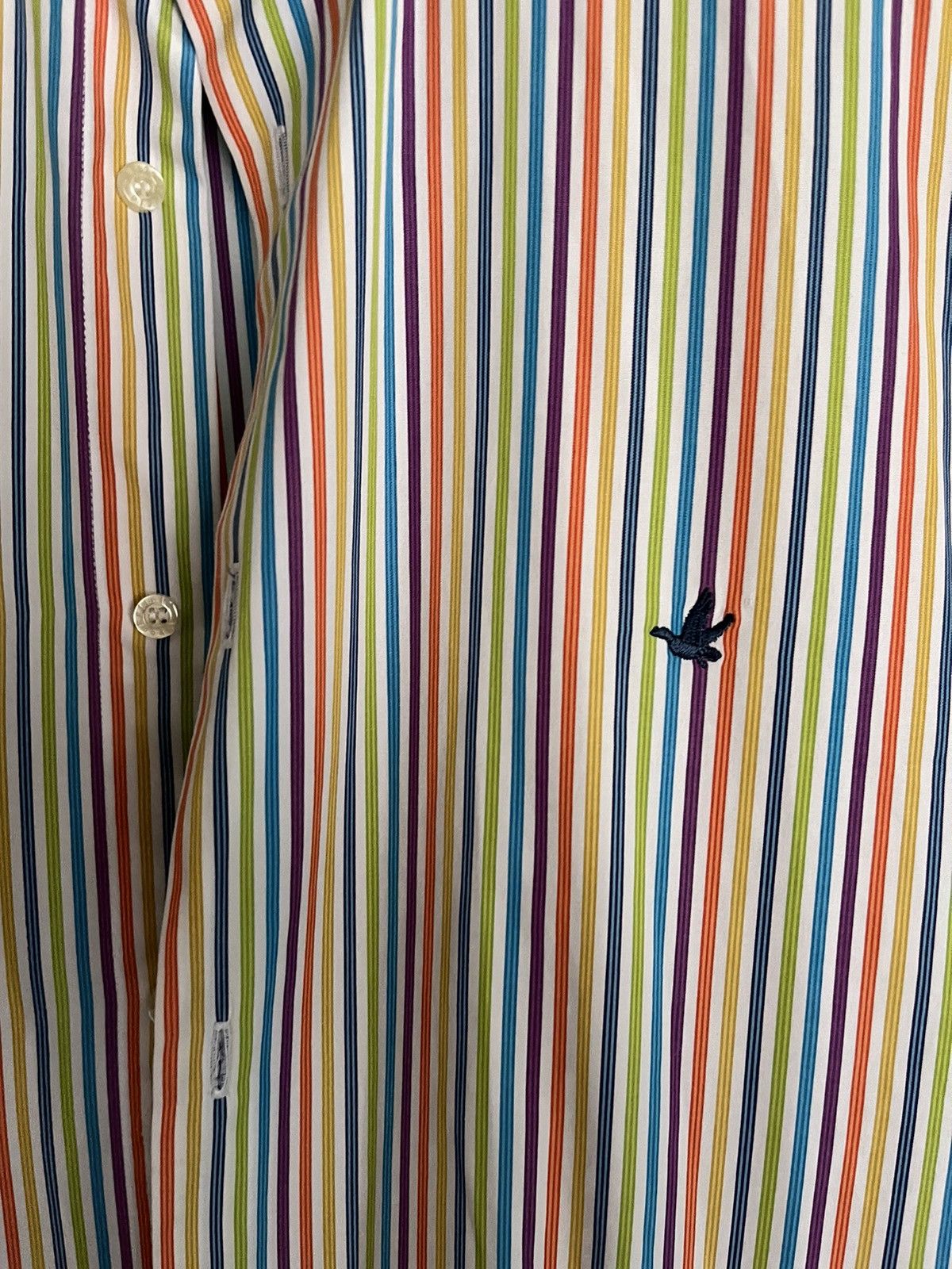 Brooksfield Men's striped shirt Size US XL / EU 56 / 4 - 4 Thumbnail