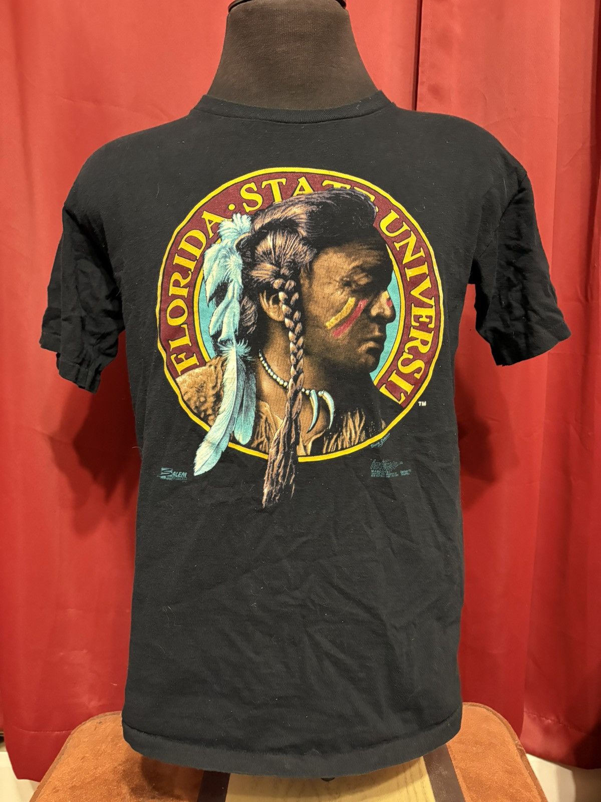 Salem Sportswear Vintage Florida State Seminoles Tshirt 90’s Salem NCAA Grail Size US L / EU 52-54 / 3 - 1 Thumbnail