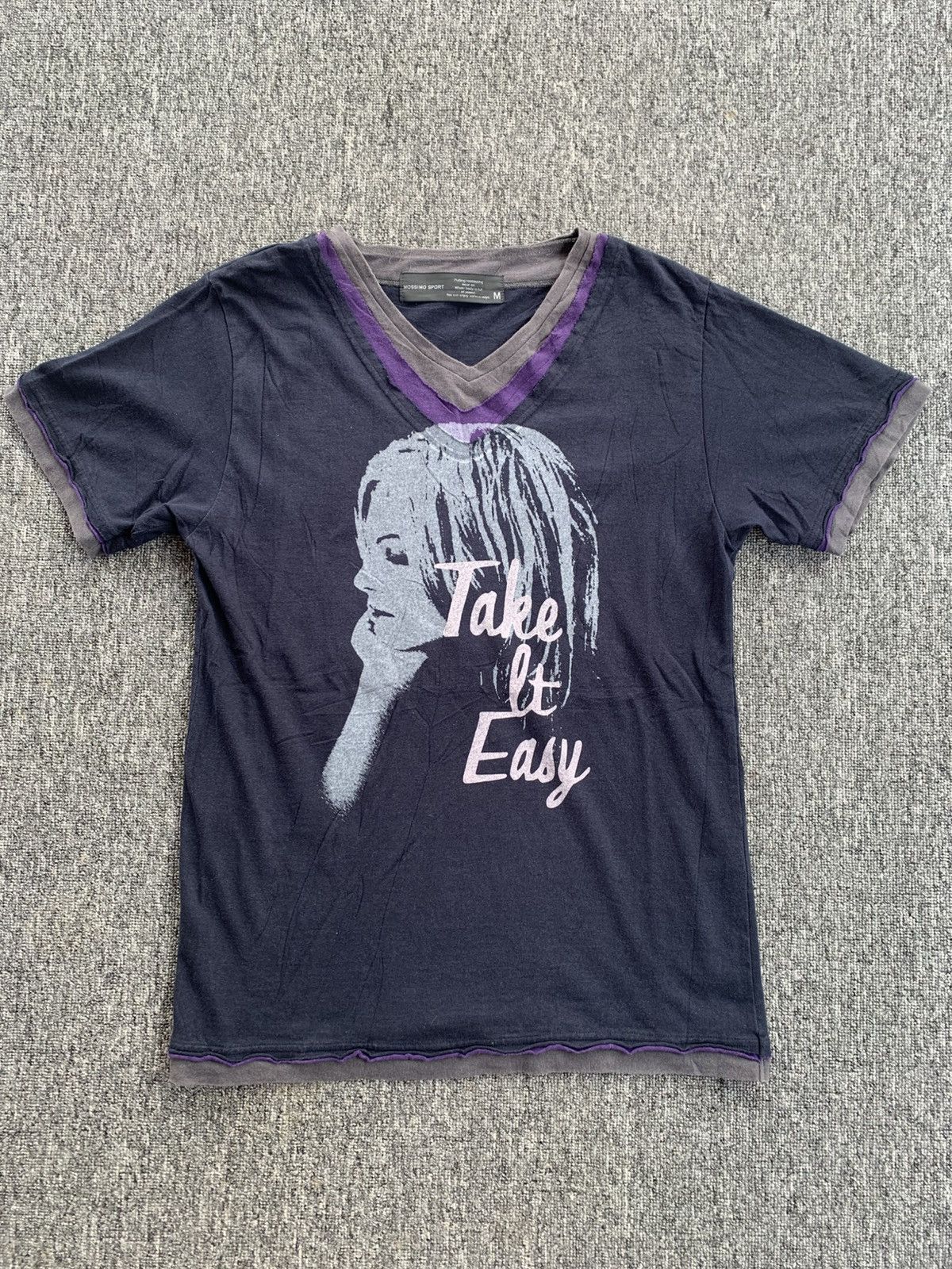 GOA Mossimo Sport Take it Easy Gothic Tshirt Size US L / EU 52-54 / 3 - 5 Thumbnail