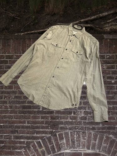Diesel × Japanese Brand Diesel Cyber Embroidared Vintage Shirt Size M Size US M / EU 48-50 / 2 - 1 Thumbnail