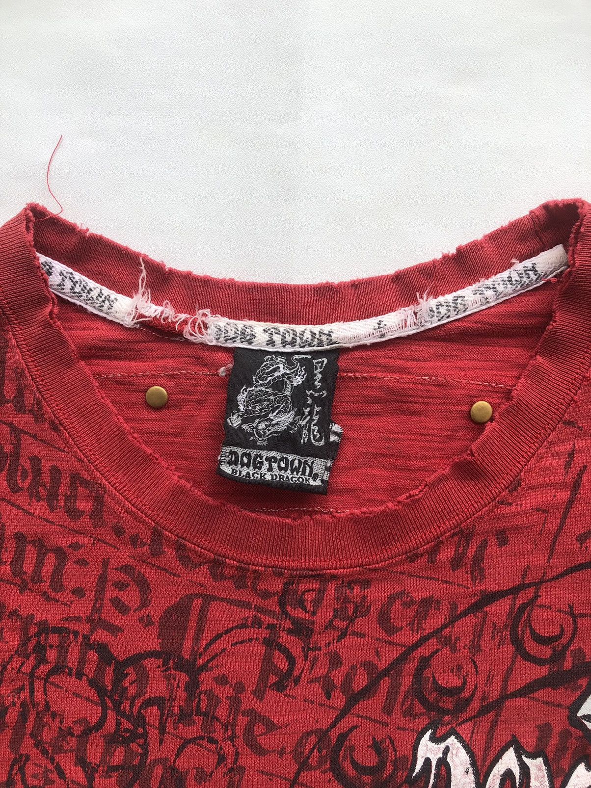 Hysteric Glamour Japanese Poem Distressed Tribal Dogtown Skate Punk Style Size US L / EU 52-54 / 3 - 5 Thumbnail