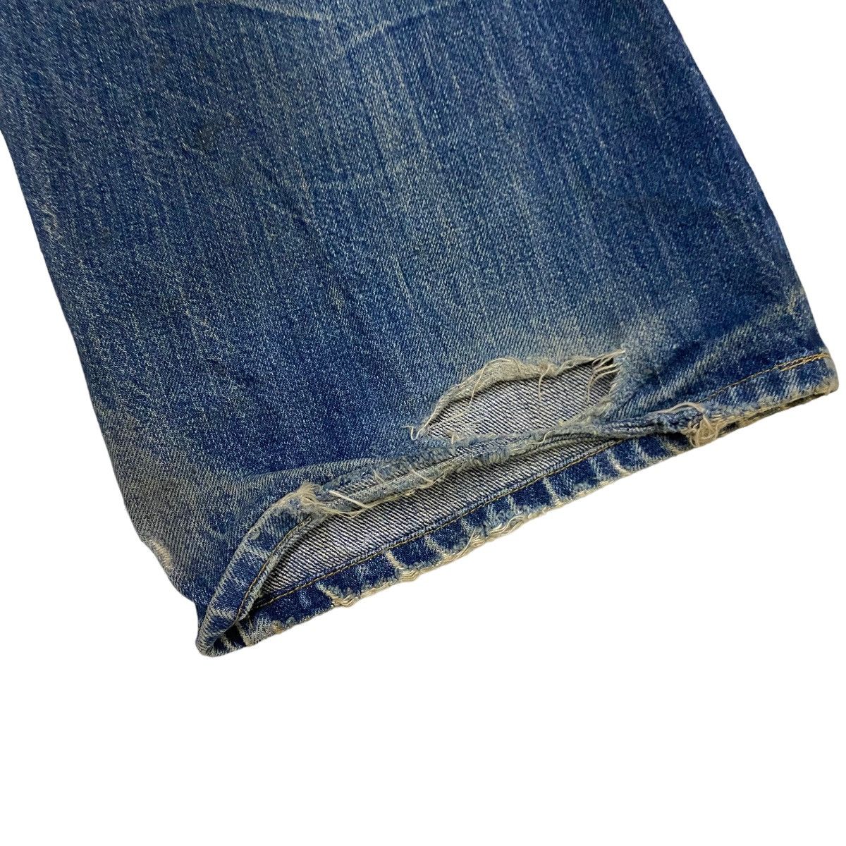 Sugar Cane Sugar Canes selvedge distressed denim homeless Size US 33 - 11 Thumbnail
