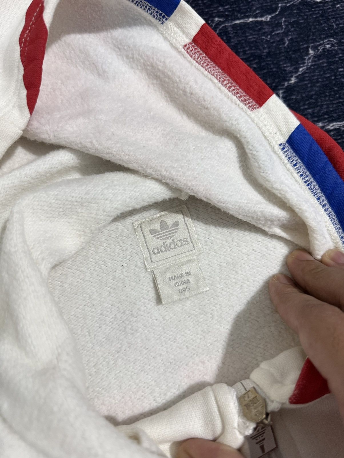 Vintage Vintage y2k adidas great britain ziphoodie Size US M / EU 48-50 / 2 - 8 Thumbnail